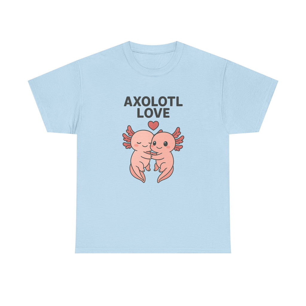 Axolotl Love Tee — Cute Matching Axolotl Shirt - Adult