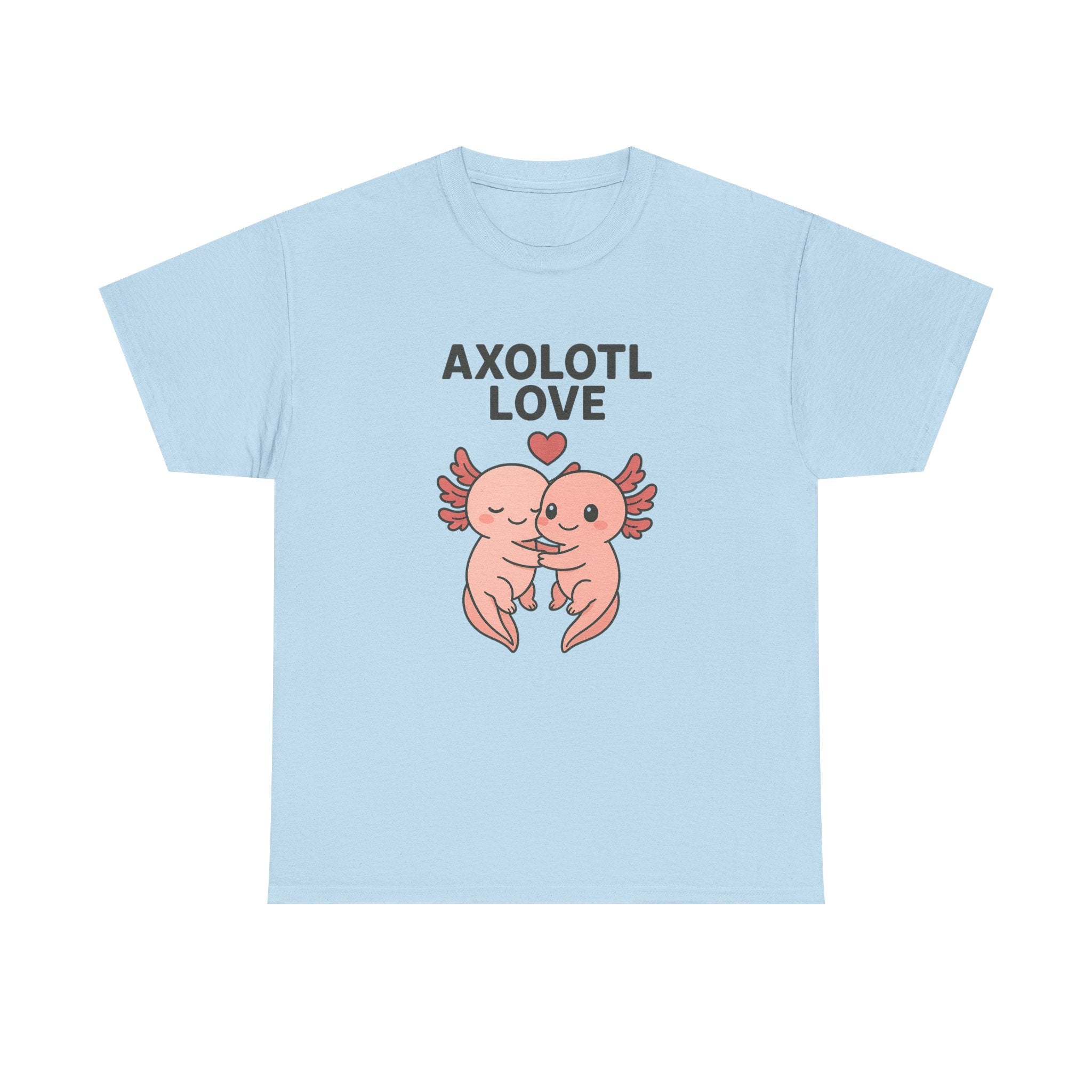Axolotl Love Tee — Cute Matching Axolotl Shirt - Adult