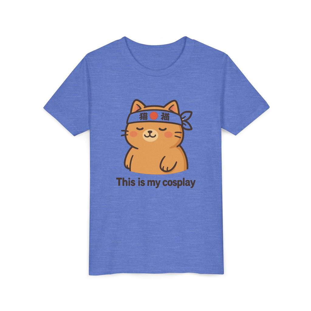 Kids" This Is My Cosplay" Cat Tee — Cute Anime Kawaii Cat Costume Shirt for Children