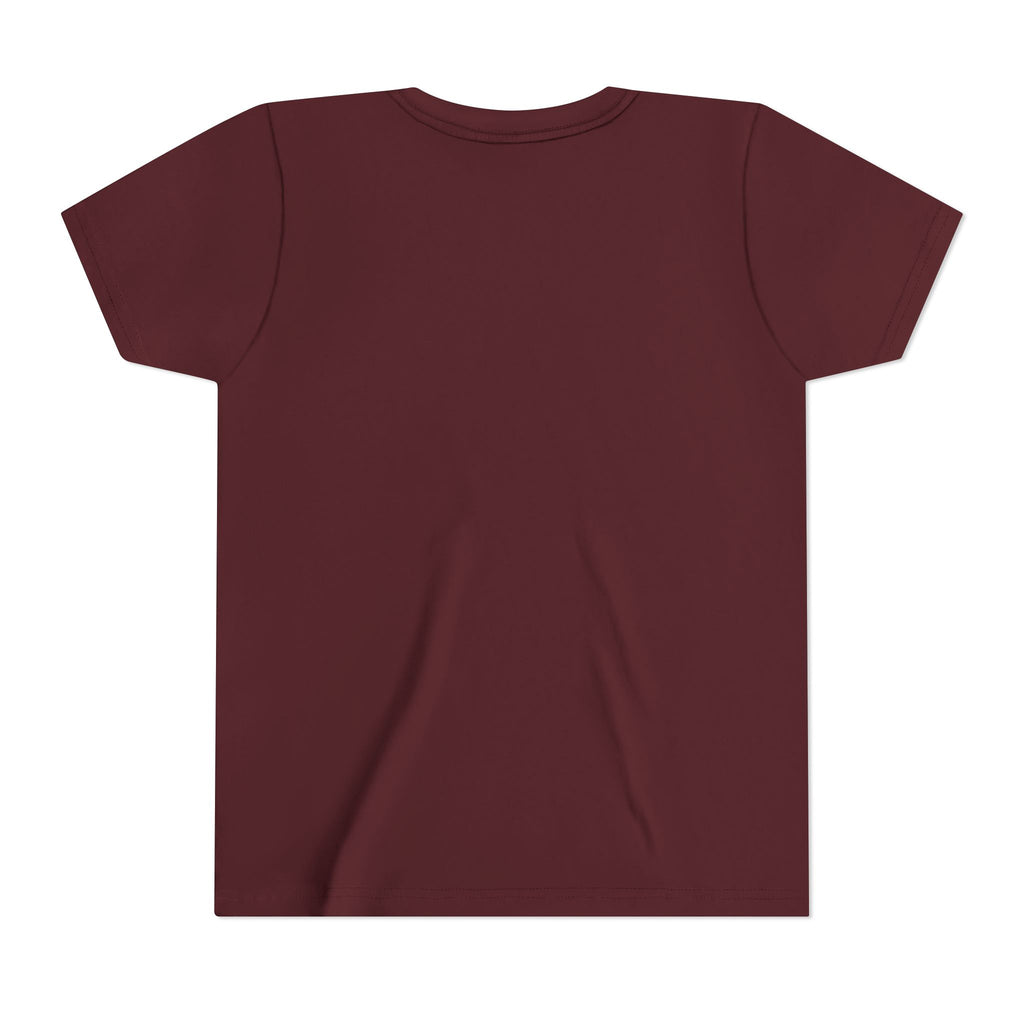 Youth Tee — Cute Pink Axolotl “Axolotl Questions” Kids Shirt