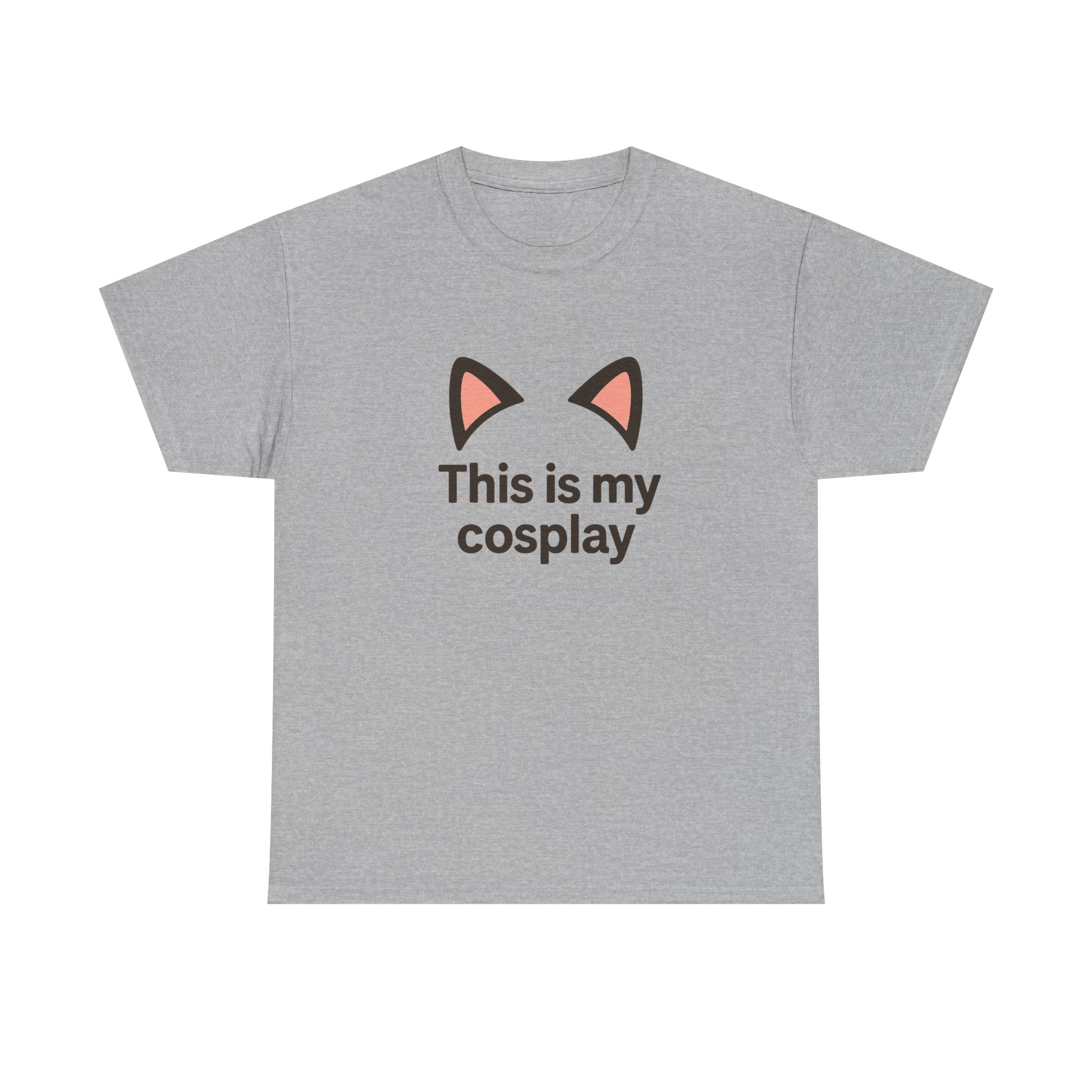 Cat Ear 'This Is My Cosplay' T-Shirt - Adult