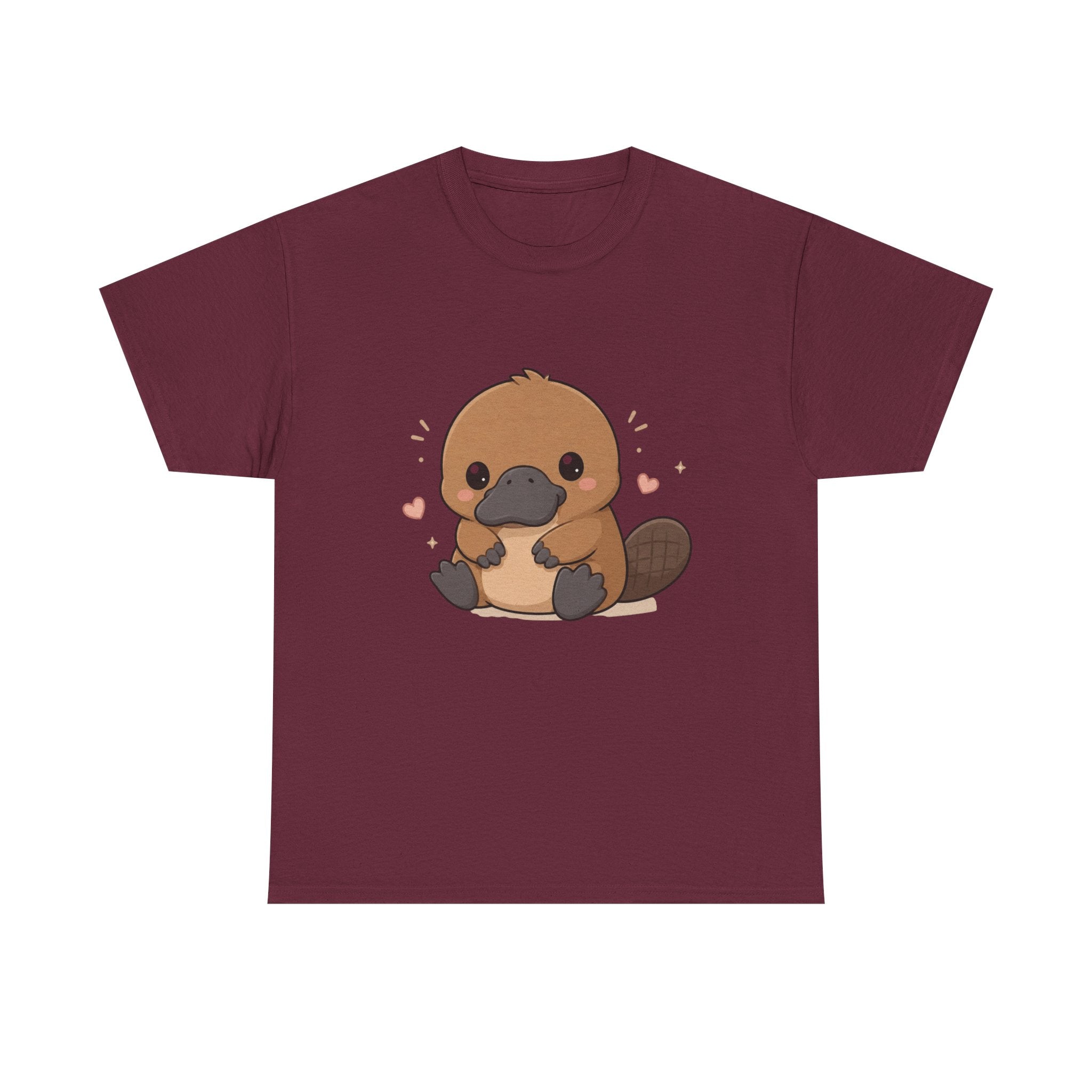 Cute Baby Platypus T-Shirt — Kawaii Animal Tee for Kids & Adults - Adult