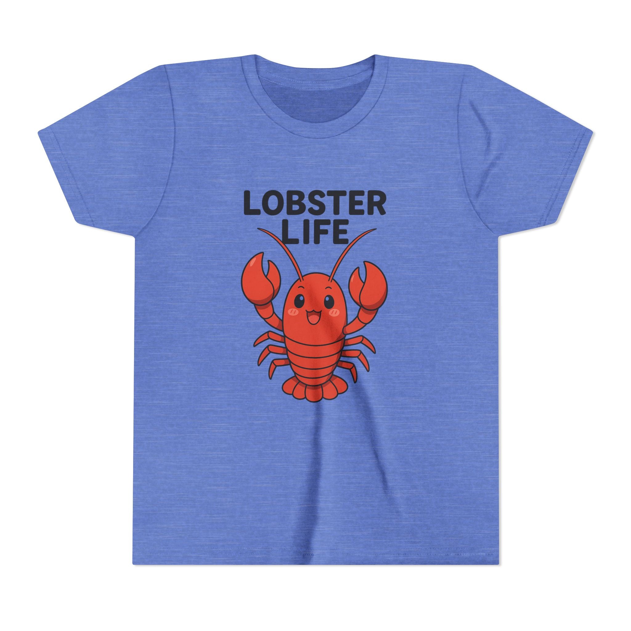 Youth Tee — Cute "Lobster Life" Kids T-Shirt (Summer Beach Shirt)