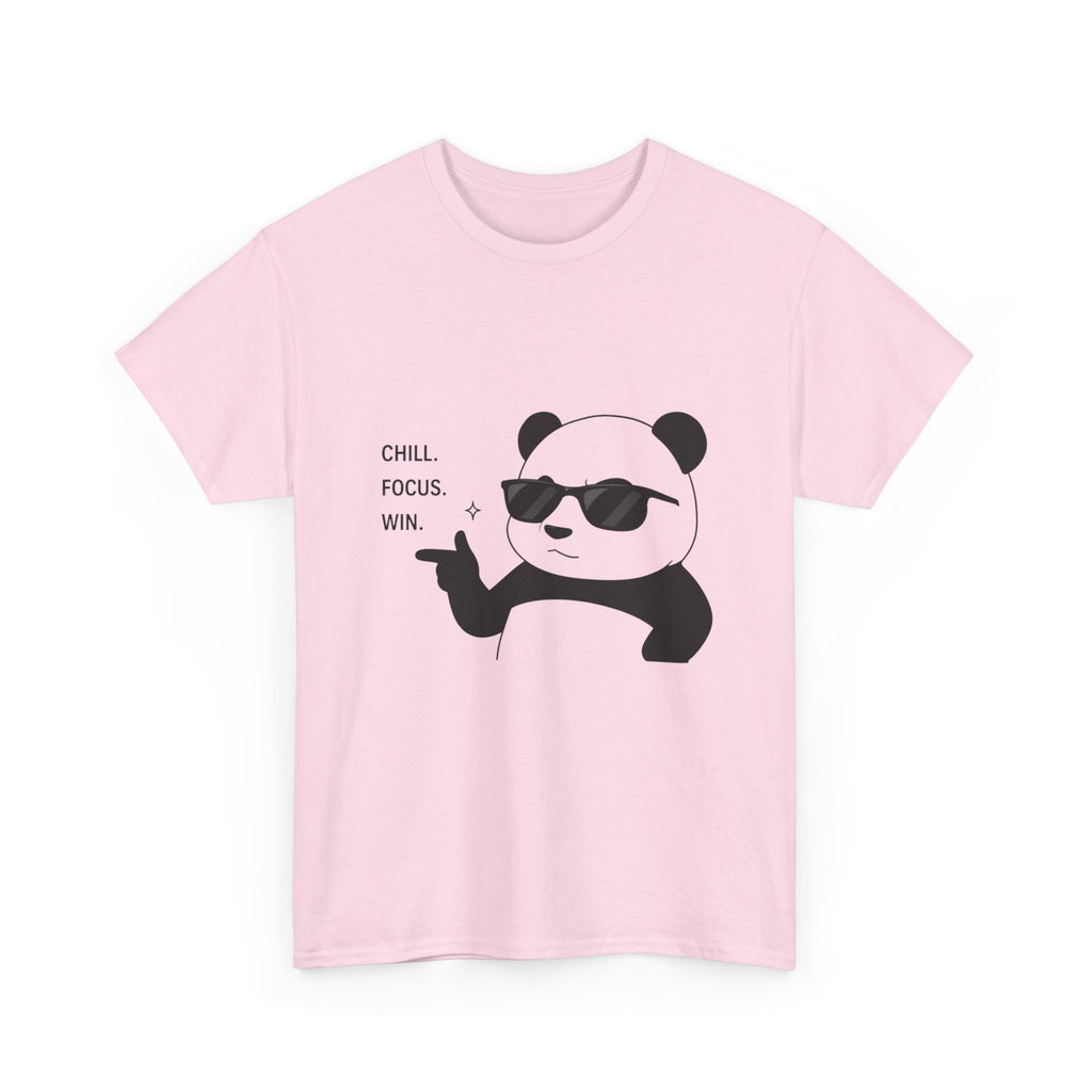 Panda 'Chill. Focus. Win.' T-Shirt - Adult
