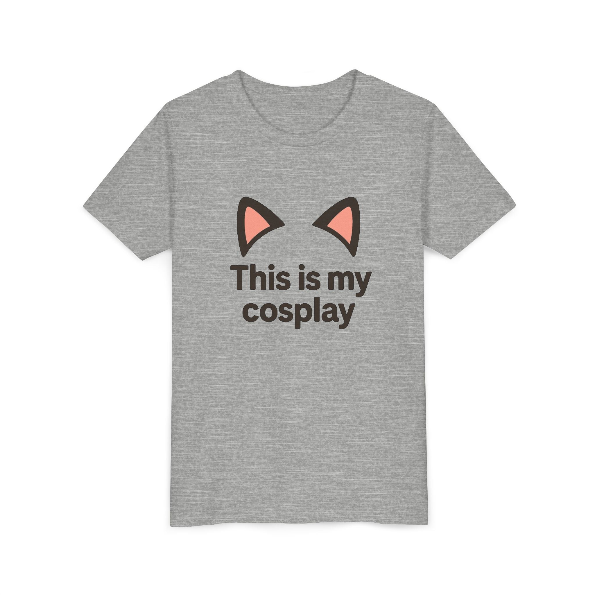 Youth Tee — "This Is My Cosplay" Cat Ear Graphic