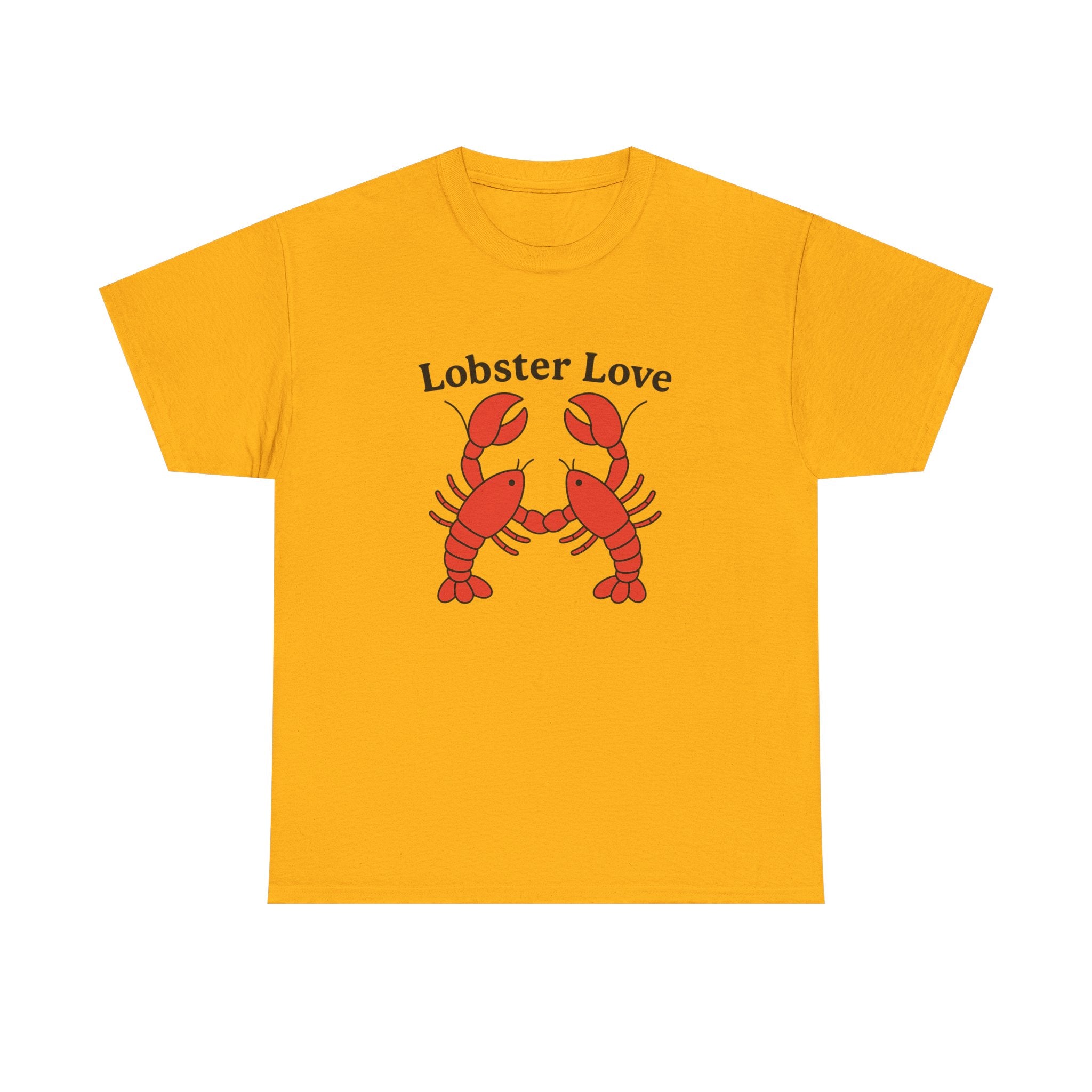 Lobster Love T‑Shirt — Cute Lobster Couple Graphic Tee - Adult