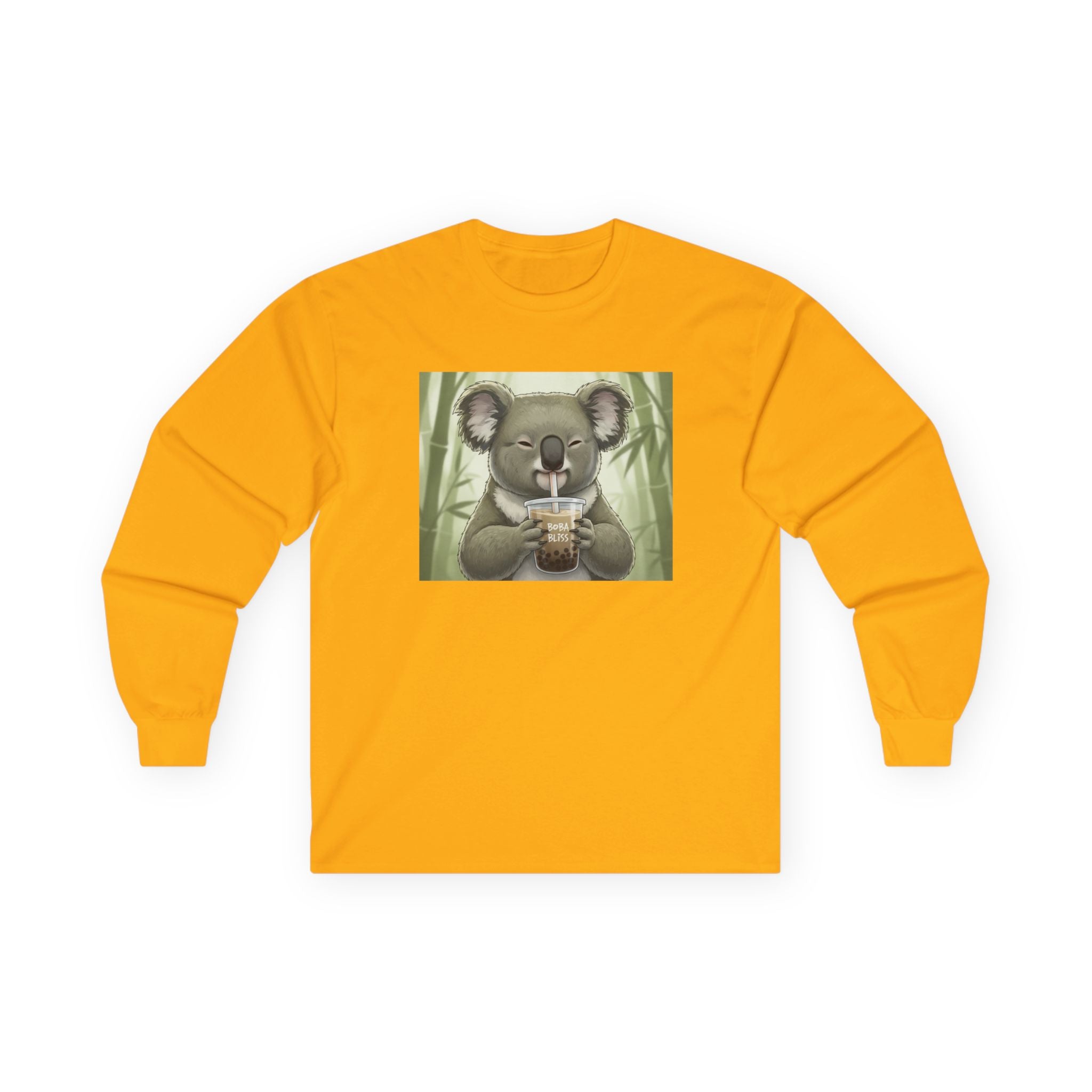 Koala Coffee Long Sleeve Tee - Adult