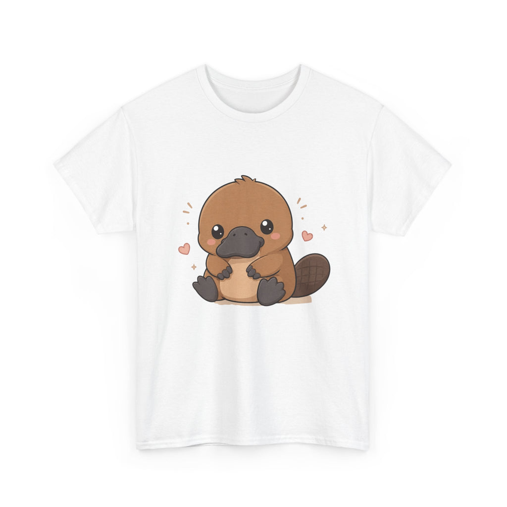 Cute Baby Platypus T-Shirt — Kawaii Animal Tee for Kids & Adults - Adult