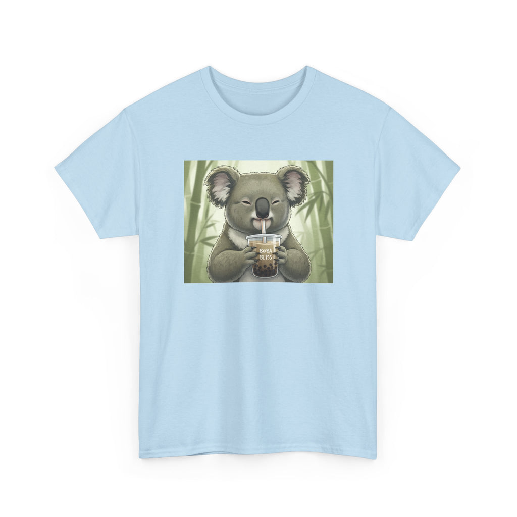 Koala Bubble Tea T‑Shirt — Cute Koala Drinking Boba Graphic Tee - Adult