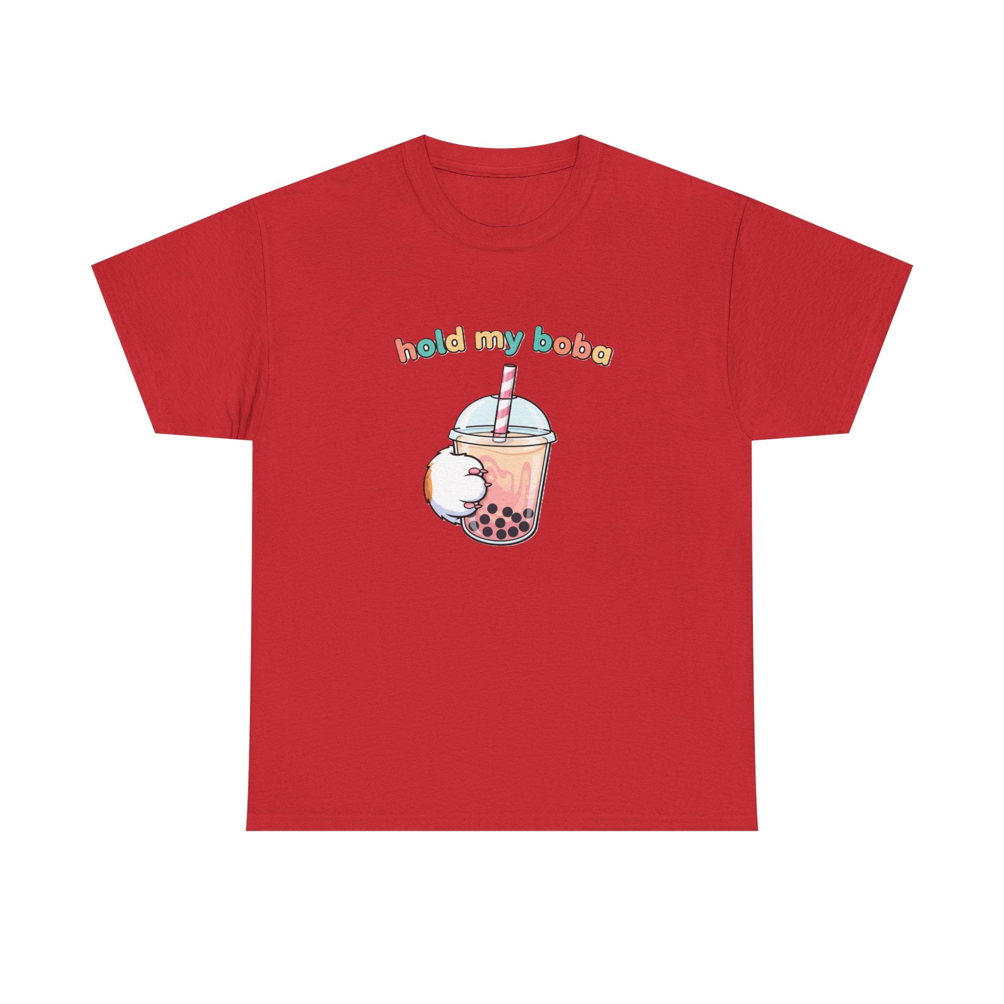 Hold My Boba T‑Shirt — Cute Bubble Tea Graphic Tee - Adult
