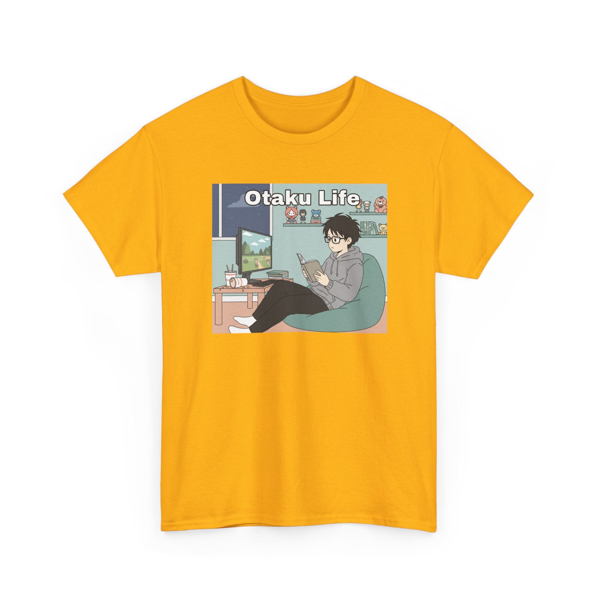 Otaku Life T-Shirt — Chill Anime Gamer Graphic Tee - Adult