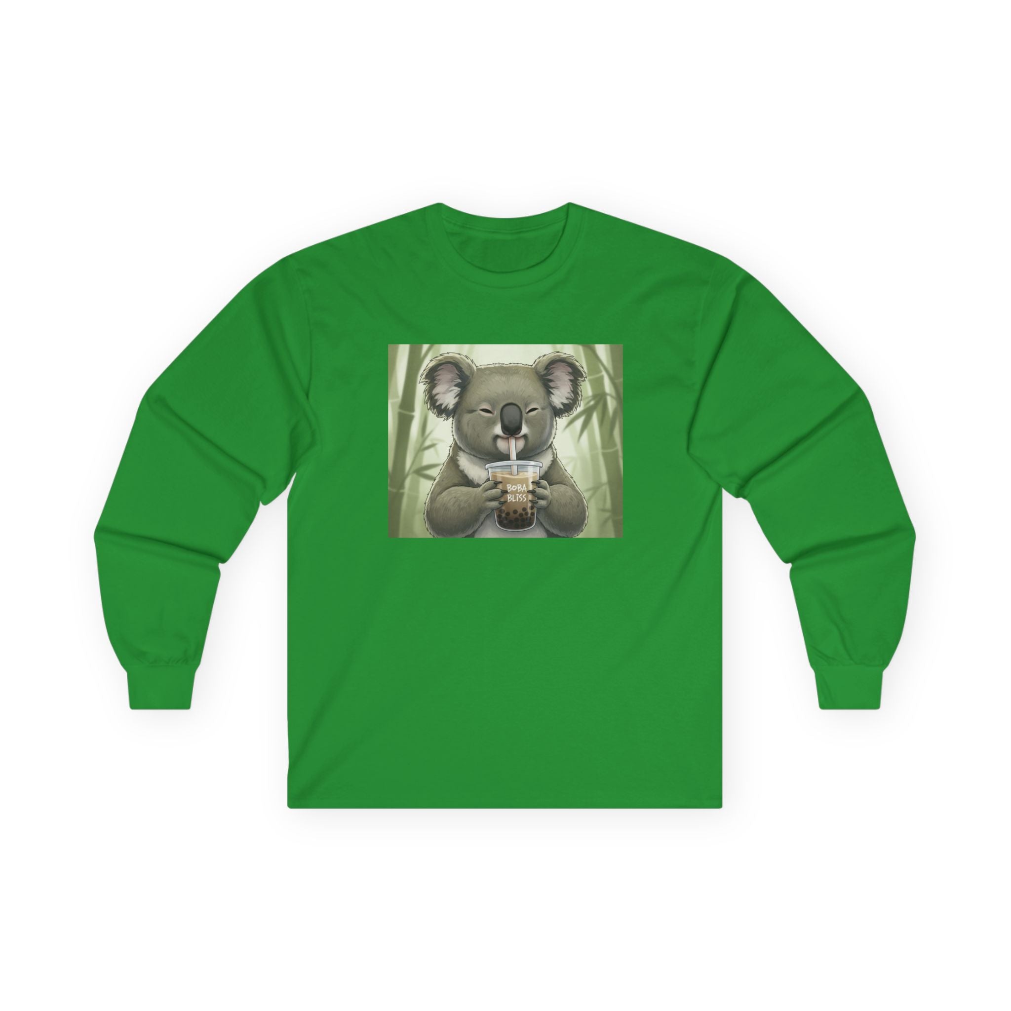 Koala Coffee Long Sleeve Tee - Adult