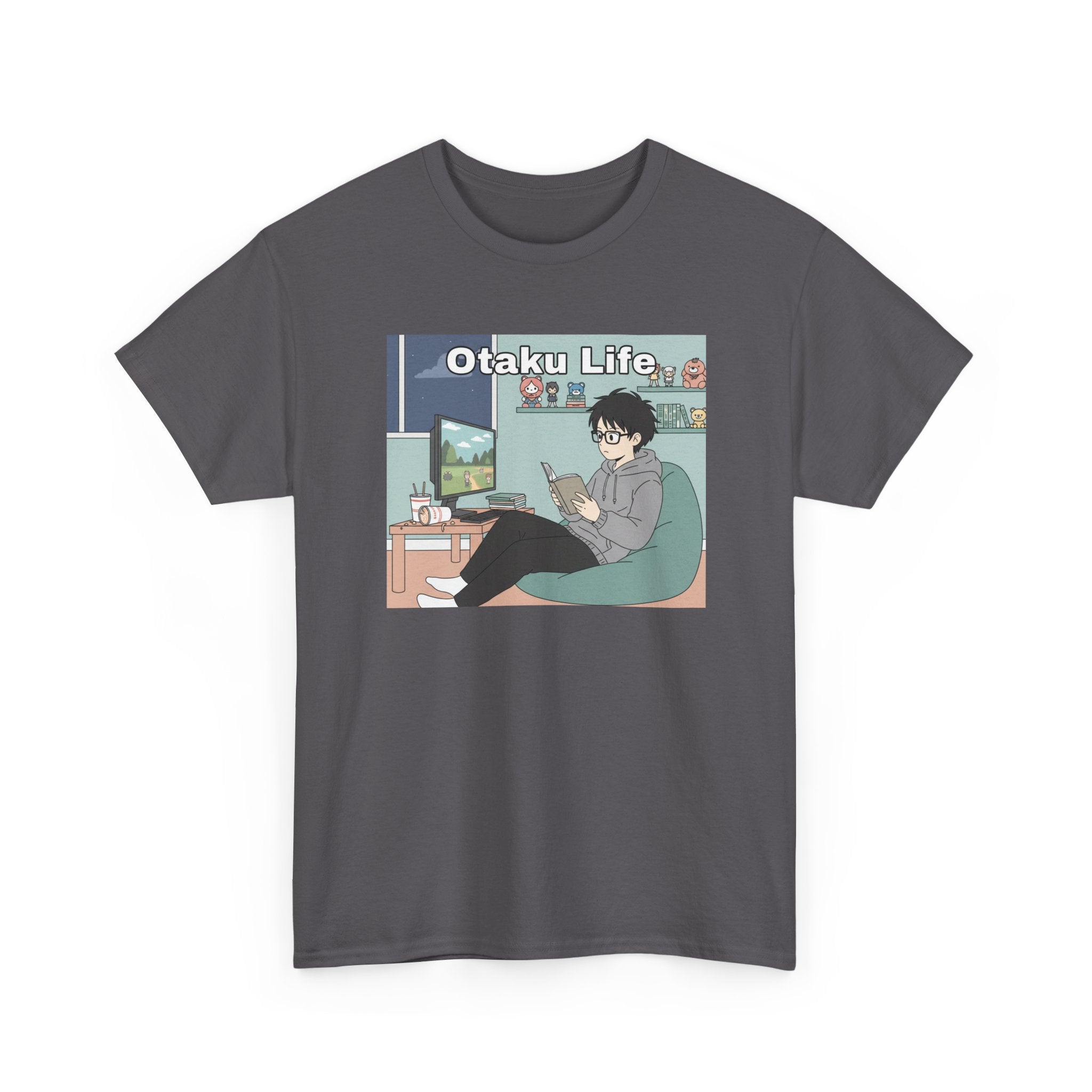 Otaku Life T-Shirt — Chill Anime Gamer Graphic Tee - Adult