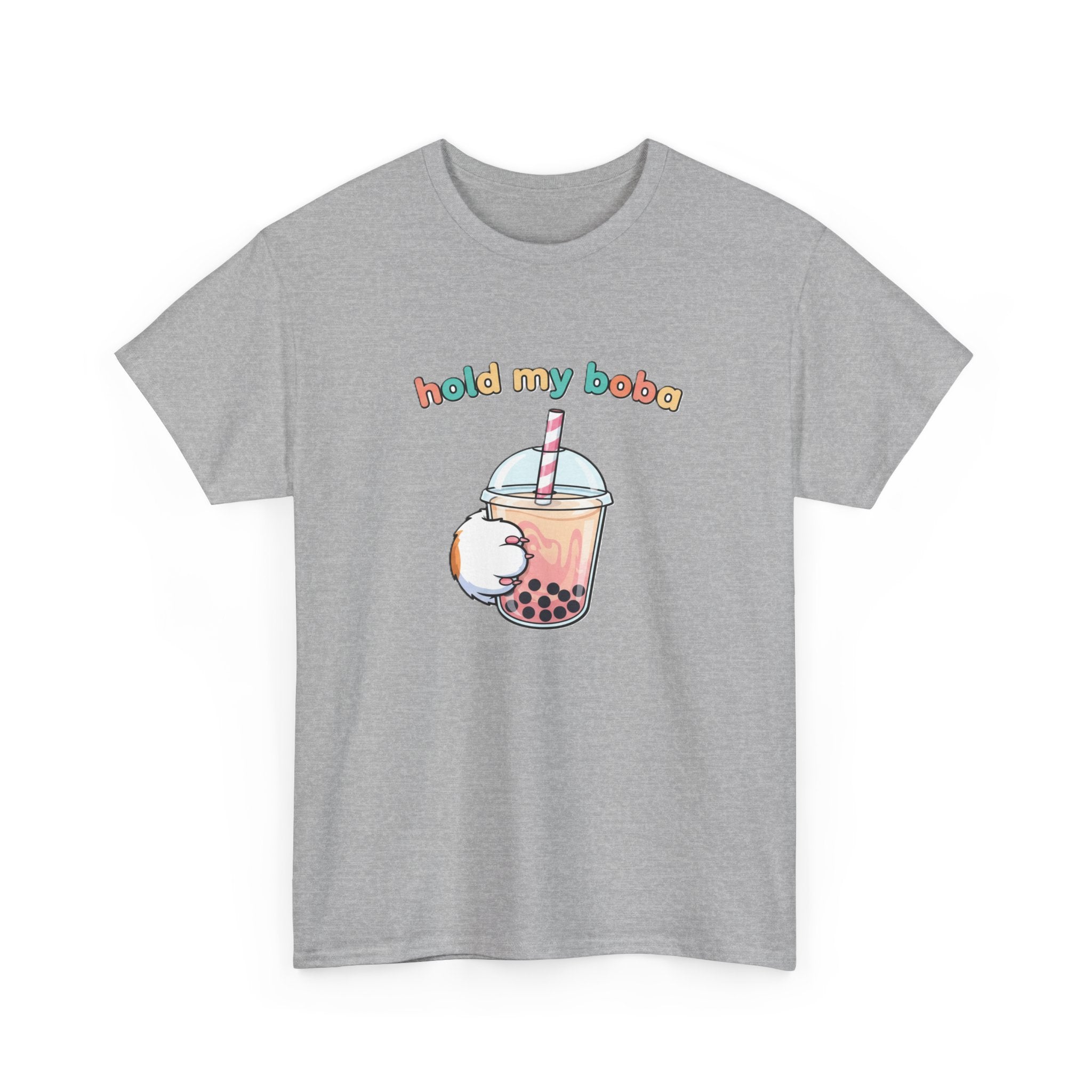 Hold My Boba T‑Shirt — Cute Bubble Tea Graphic Tee - Adult
