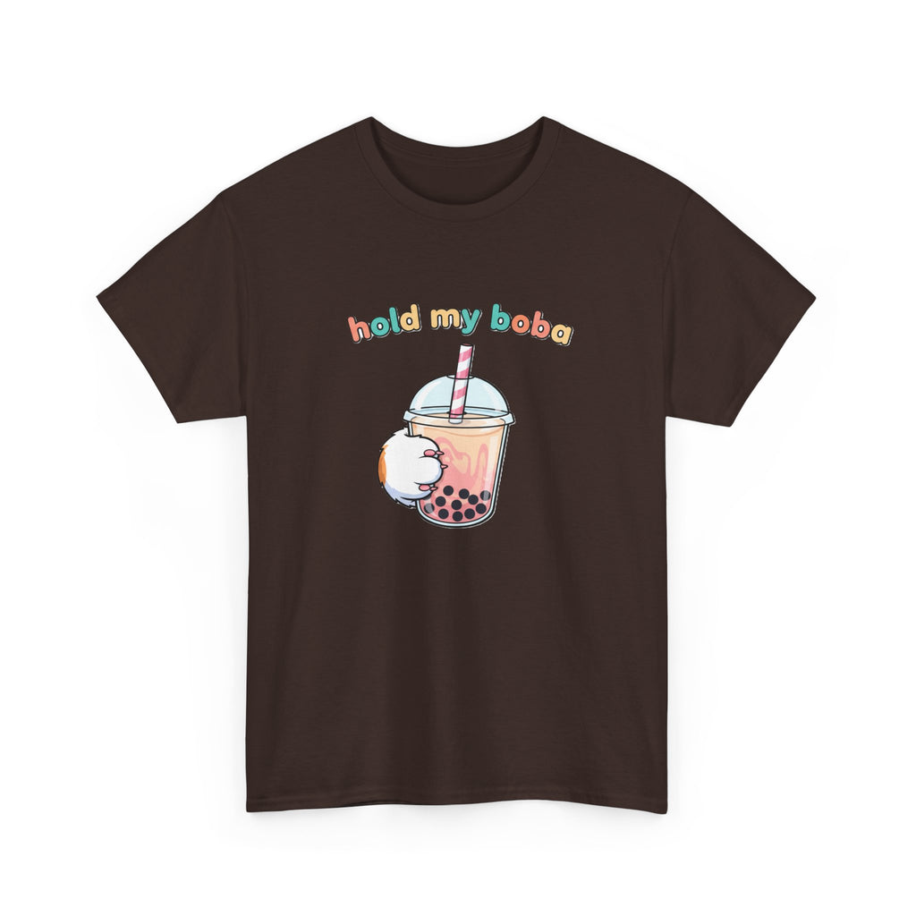 Hold My Boba T‑Shirt — Cute Bubble Tea Graphic Tee - Adult