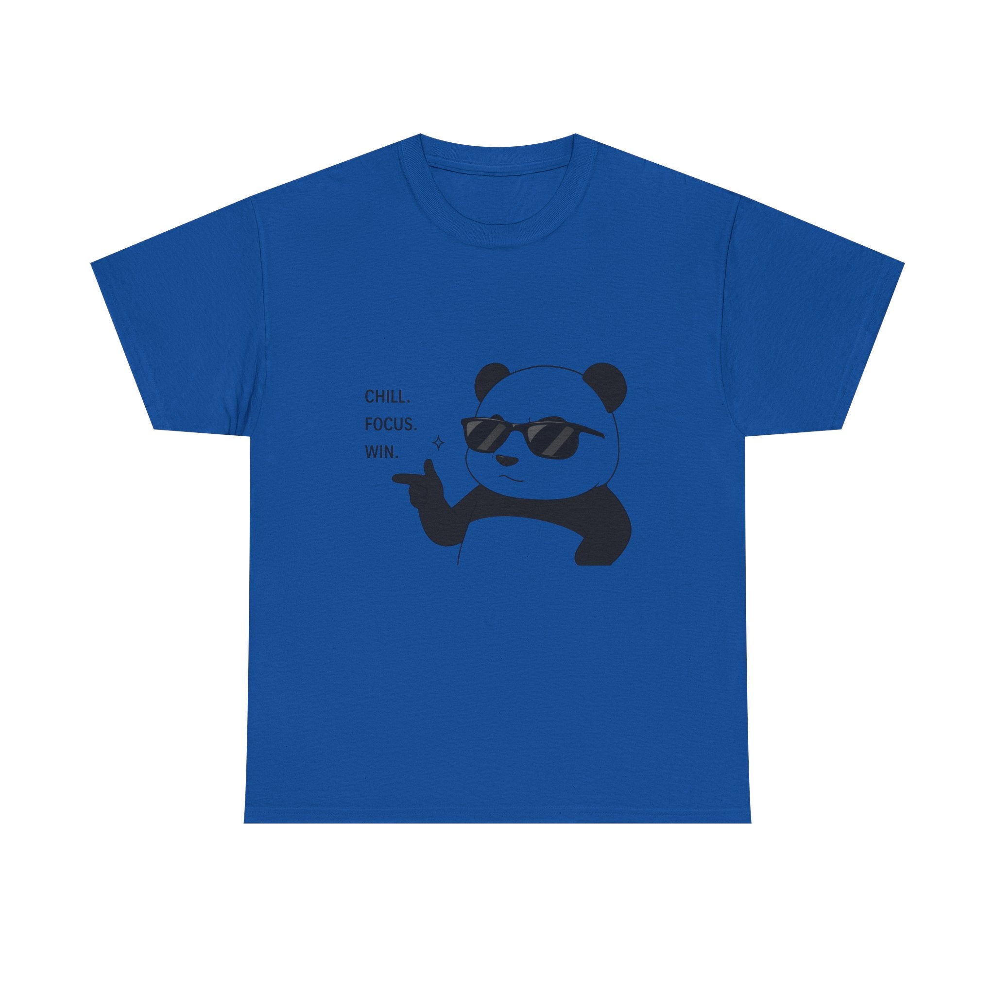 Panda 'Chill. Focus. Win.' T-Shirt - Adult