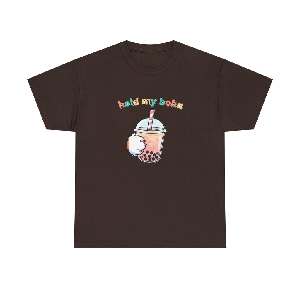 Hold My Boba T‑Shirt — Cute Bubble Tea Graphic Tee - Adult