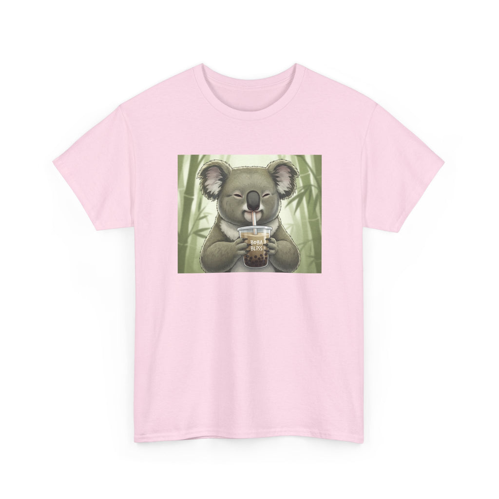 Koala Bubble Tea T‑Shirt — Cute Koala Drinking Boba Graphic Tee - Adult