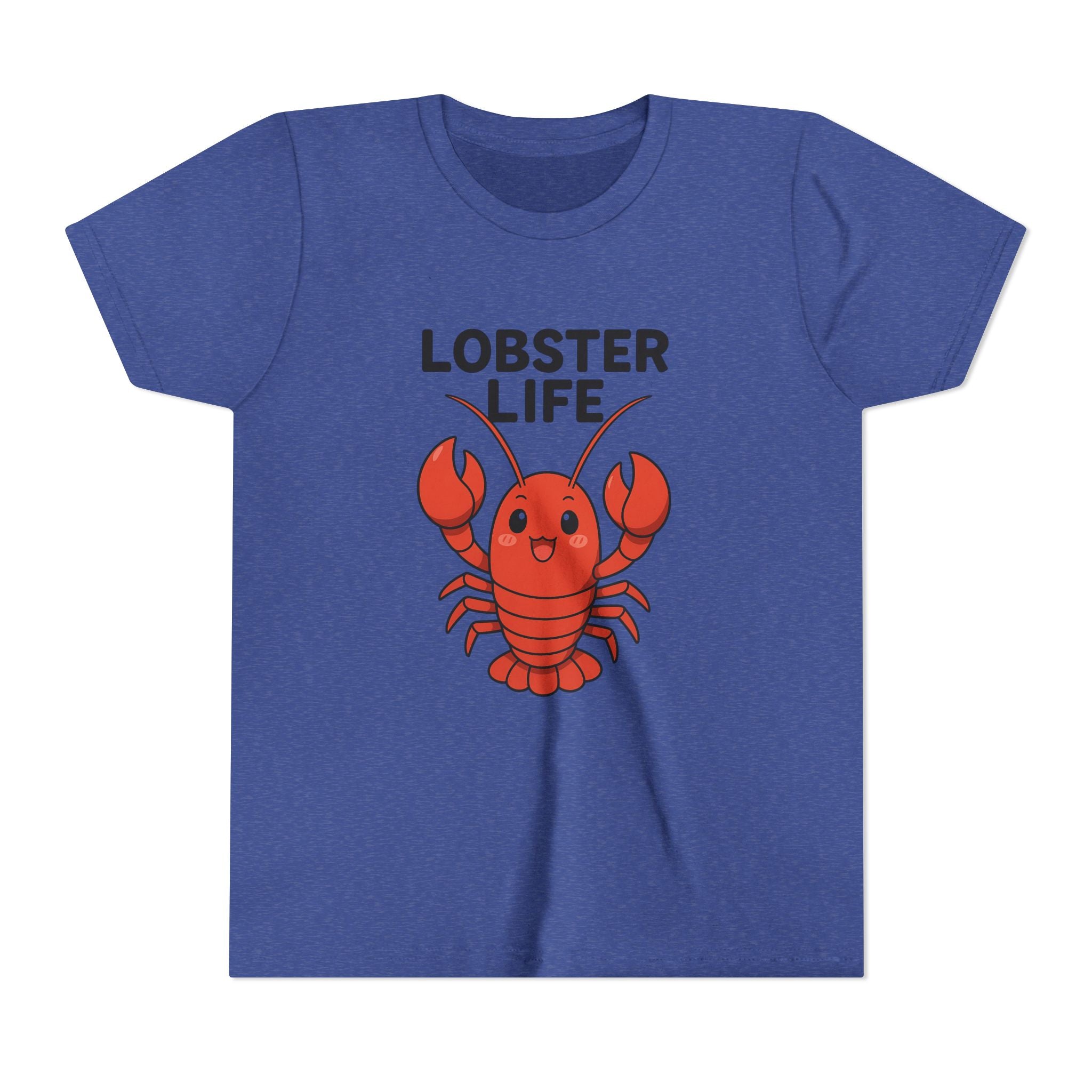 Youth Tee — Cute "Lobster Life" Kids T-Shirt (Summer Beach Shirt)