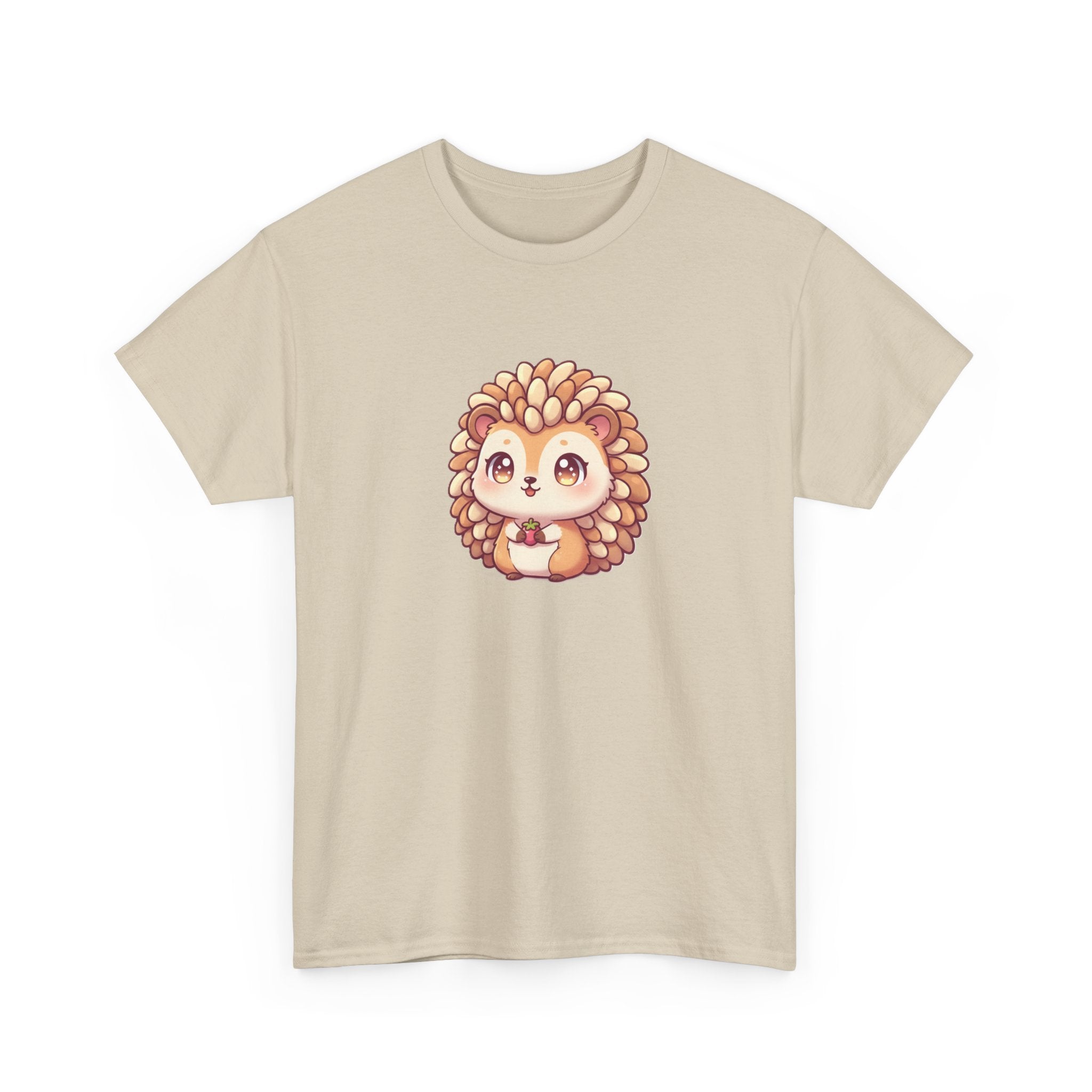 Cute Hedgehog T‑Shirt — Kawaii Woodland Animal Tee - Adult