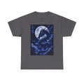 Dragon Moon T-Shirt — Blue Moonlit Dragon Graphic Tee - Adult