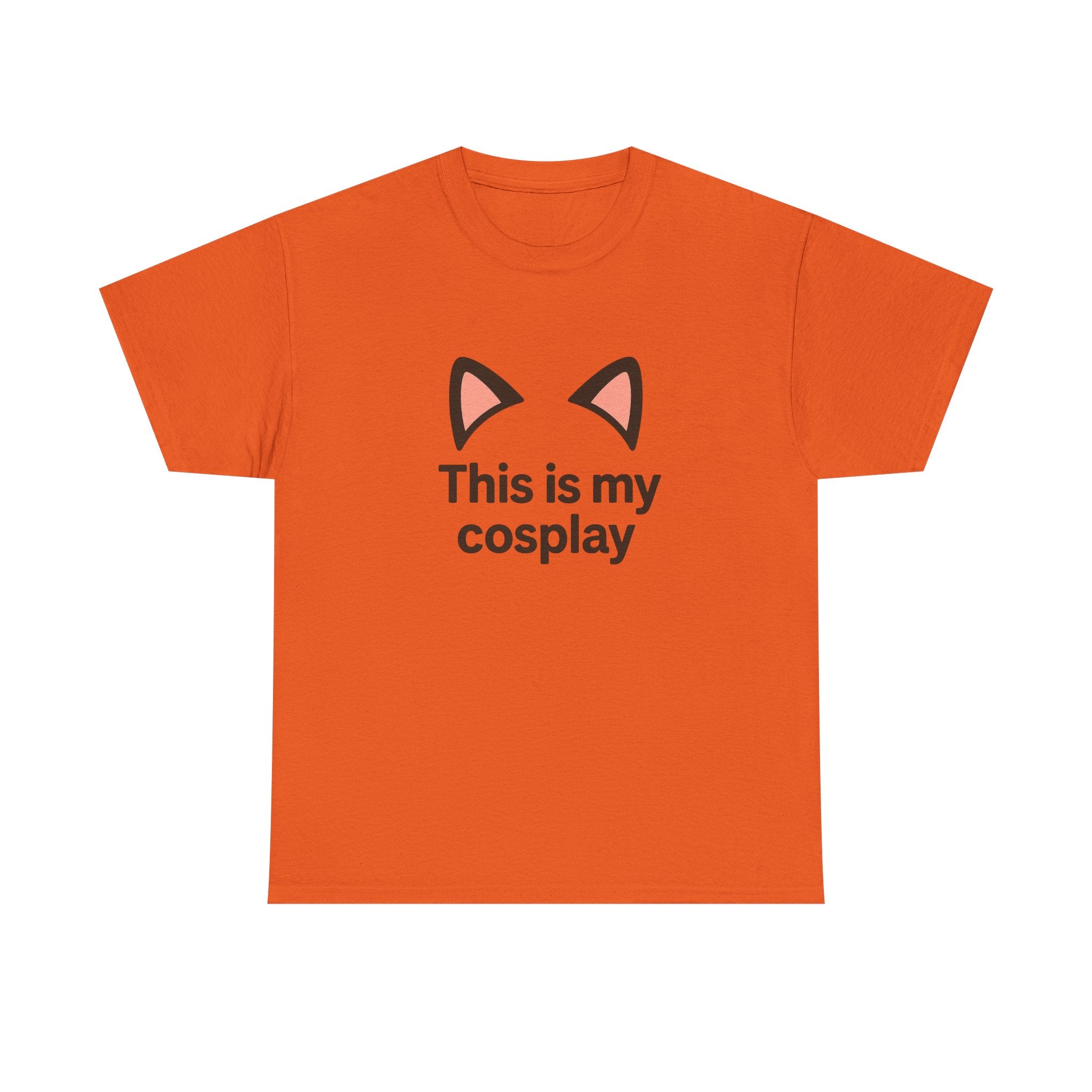 Cat Ear 'This Is My Cosplay' T-Shirt - Adult