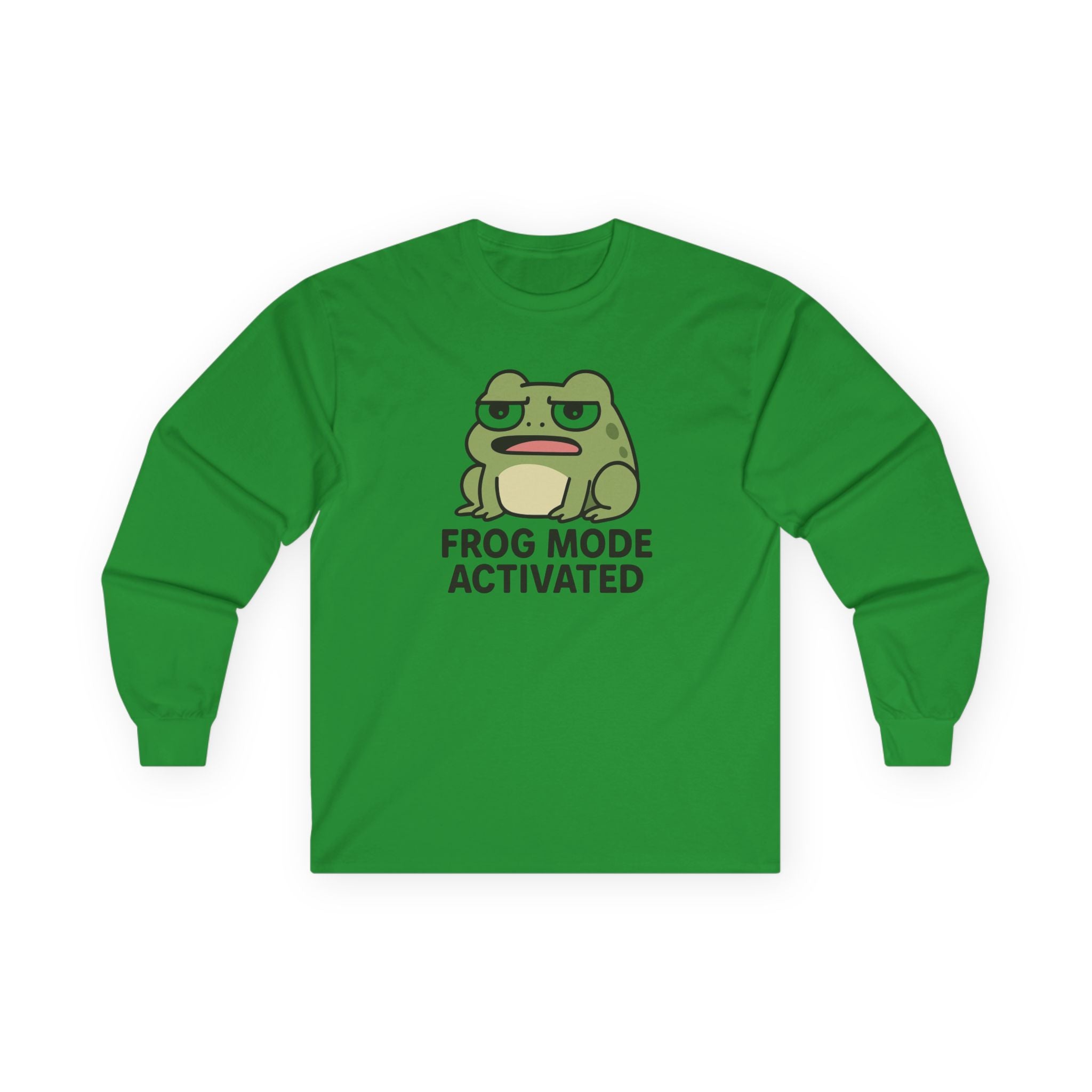 Frog Mode Activated Long Sleeve Tee - Adult