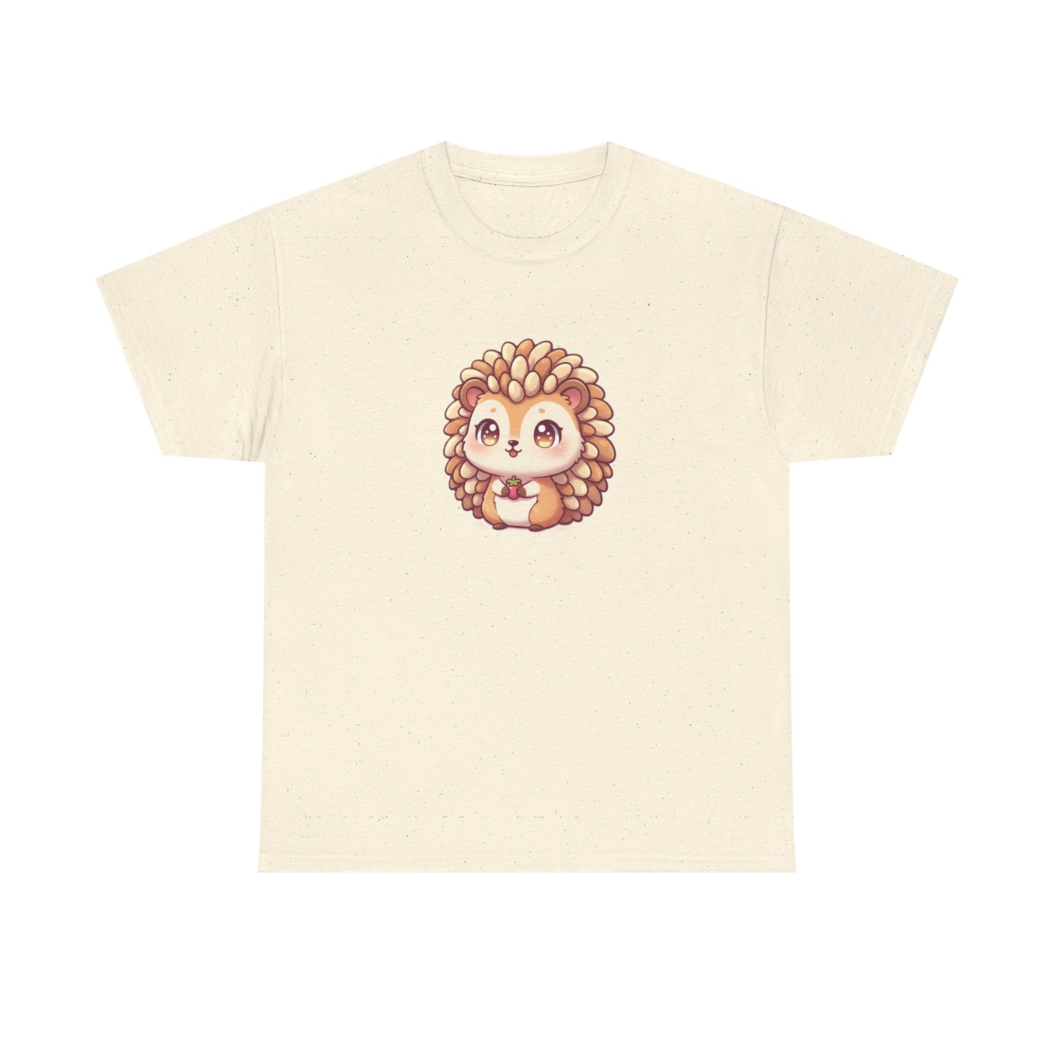 Cute Hedgehog T‑Shirt — Kawaii Woodland Animal Tee - Adult