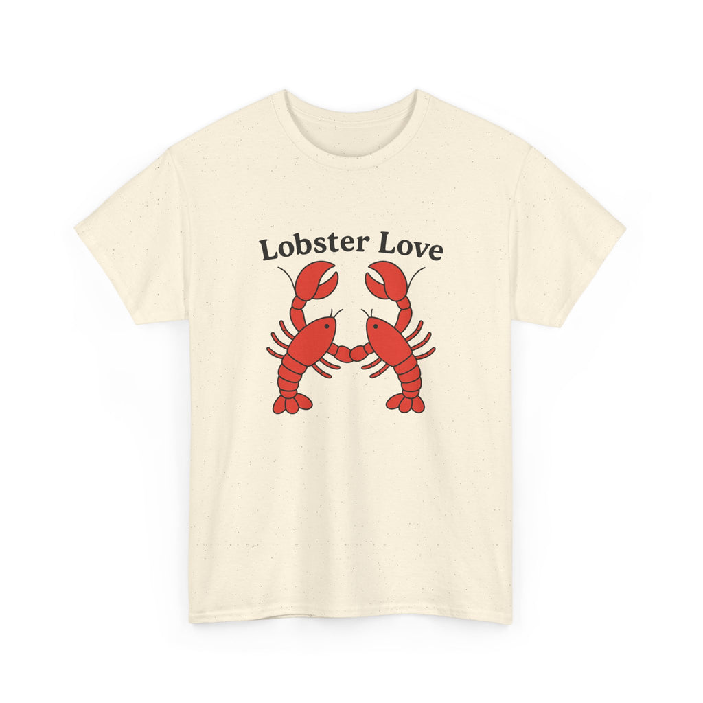 Lobster Love T‑Shirt — Cute Lobster Couple Graphic Tee - Adult
