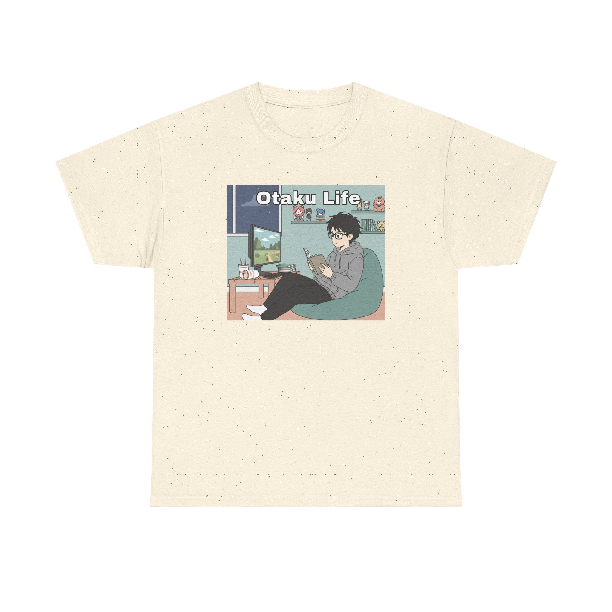 Otaku Life T-Shirt — Chill Anime Gamer Graphic Tee - Adult