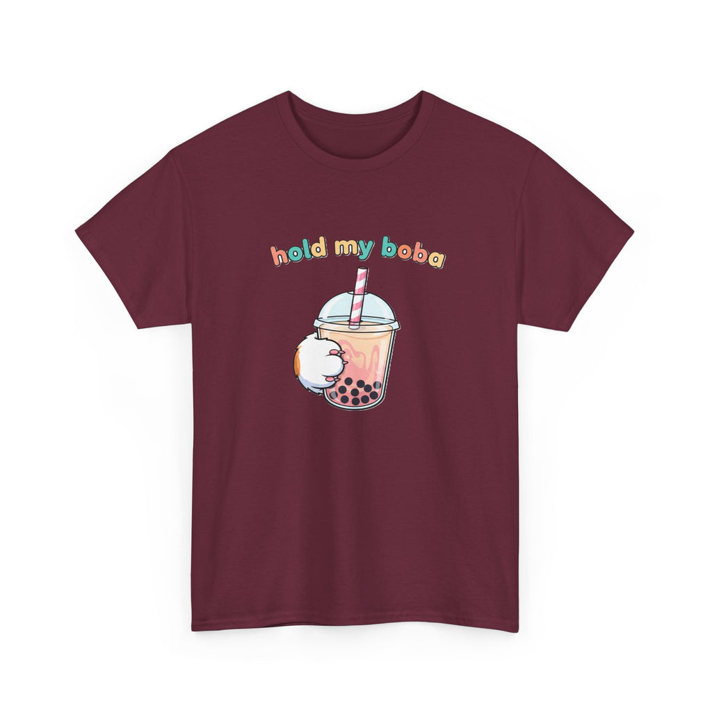 Hold My Boba T‑Shirt — Cute Bubble Tea Graphic Tee - Adult