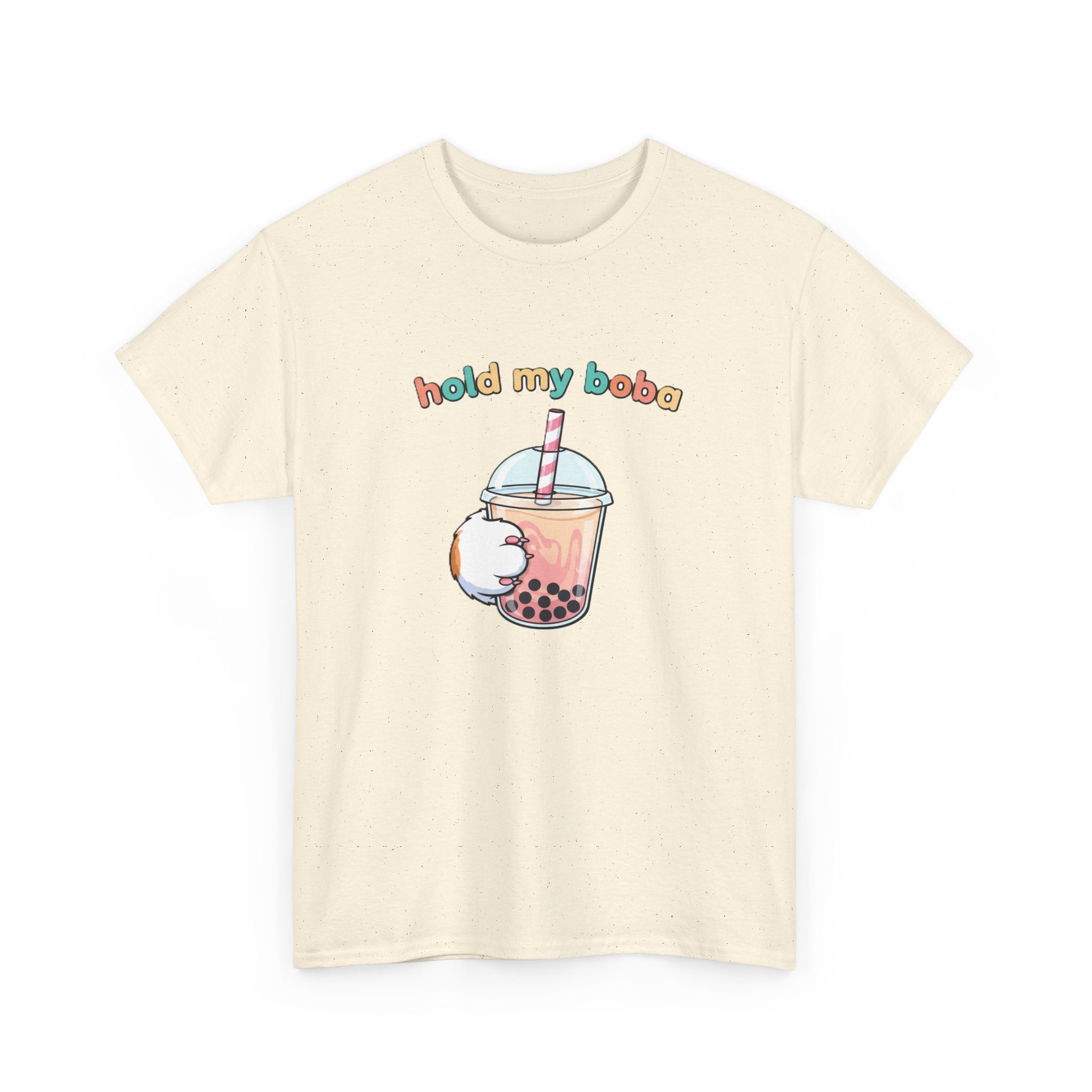 Hold My Boba T‑Shirt — Cute Bubble Tea Graphic Tee - Adult