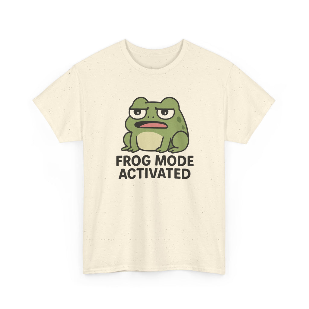 Frog Mode Activated T-Shirt — Cute Cartoon Frog Graphic Tee - Adult