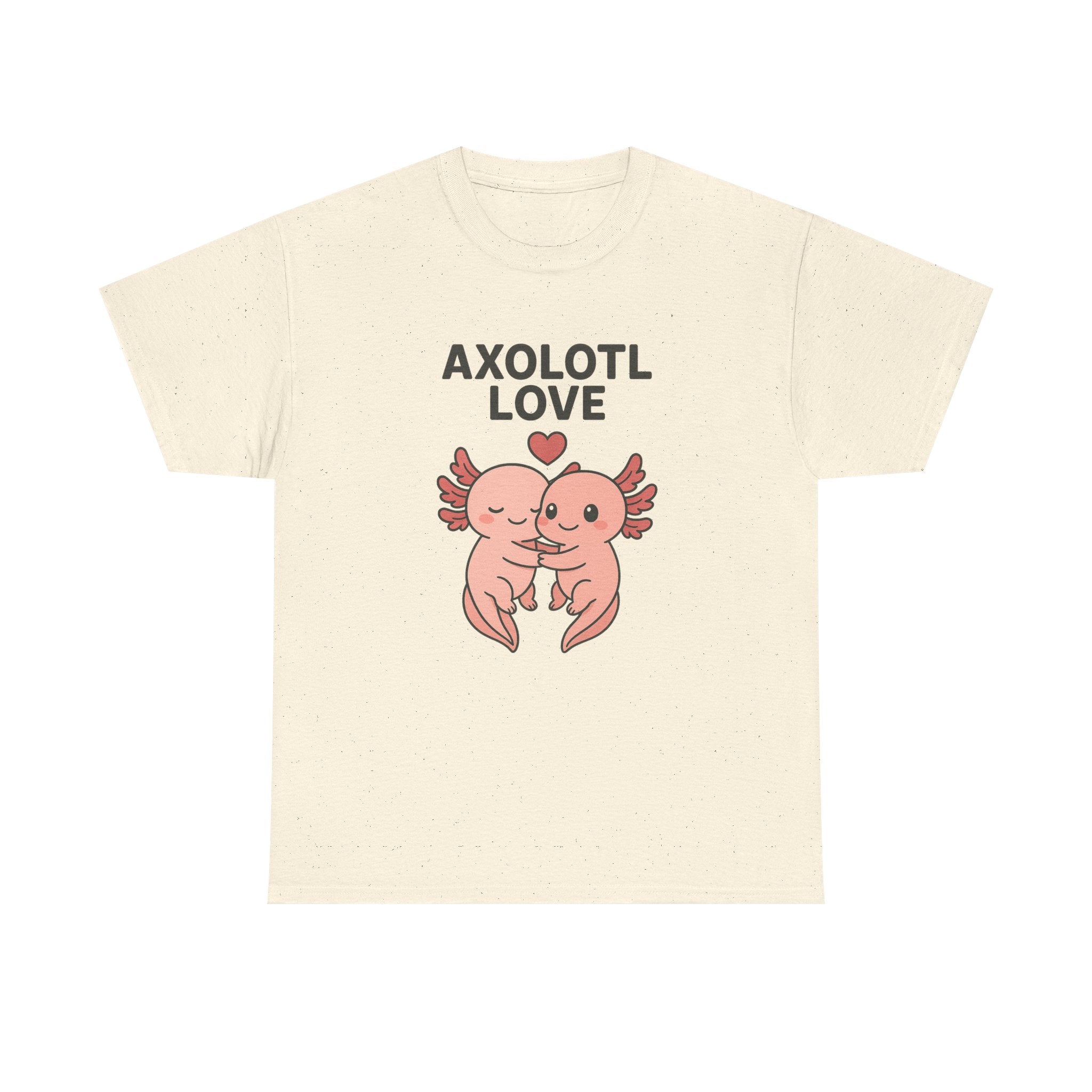 Axolotl Love Tee — Cute Matching Axolotl Shirt - Adult