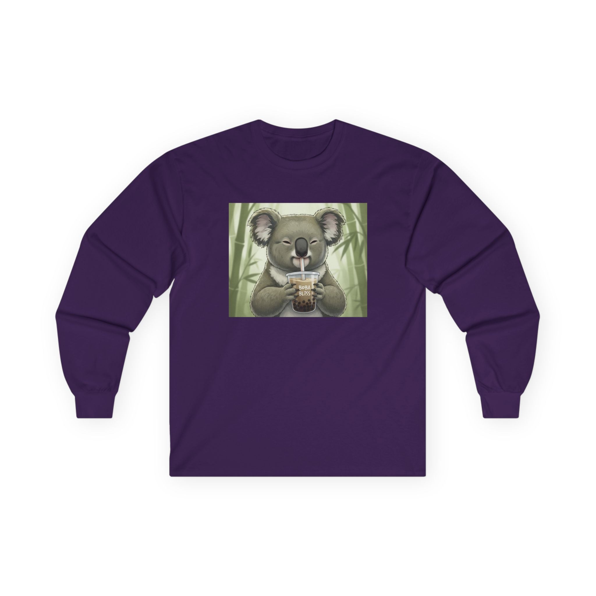 Koala Coffee Long Sleeve Tee - Adult