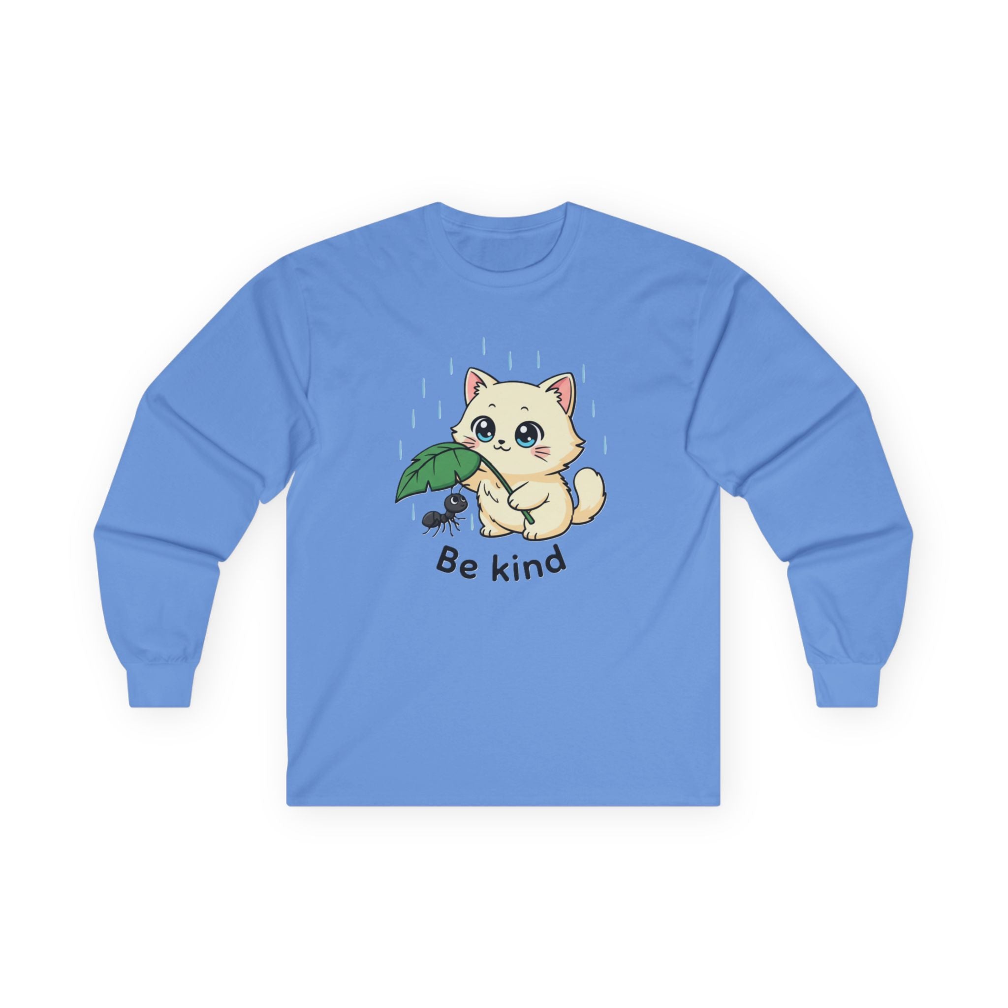 Be Kind Cat and Ant Long Sleeve Tee - Adult