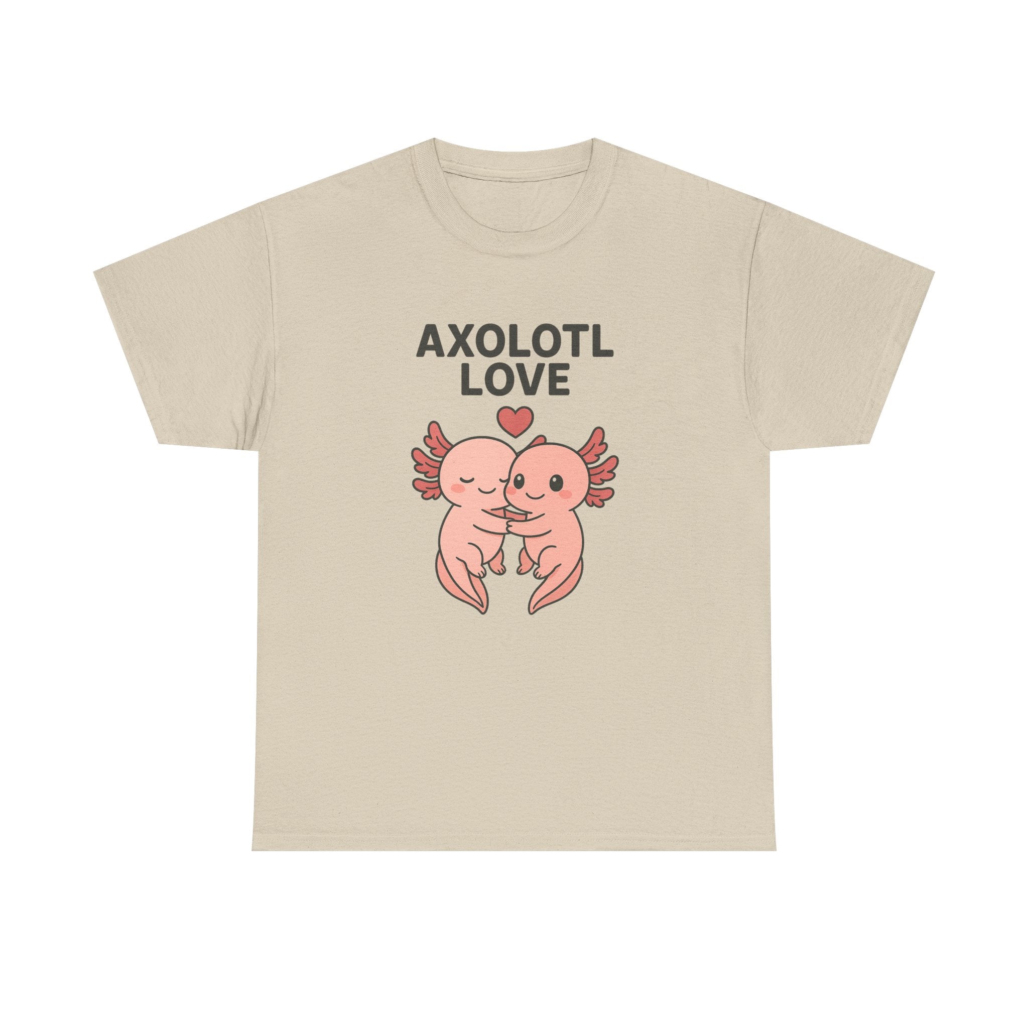 Axolotl Love Tee — Cute Matching Axolotl Shirt - Adult