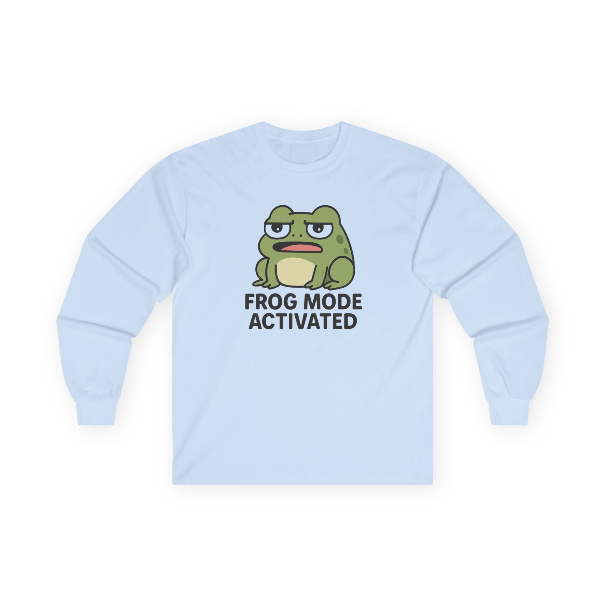 Frog Mode Activated Long Sleeve Tee - Adult