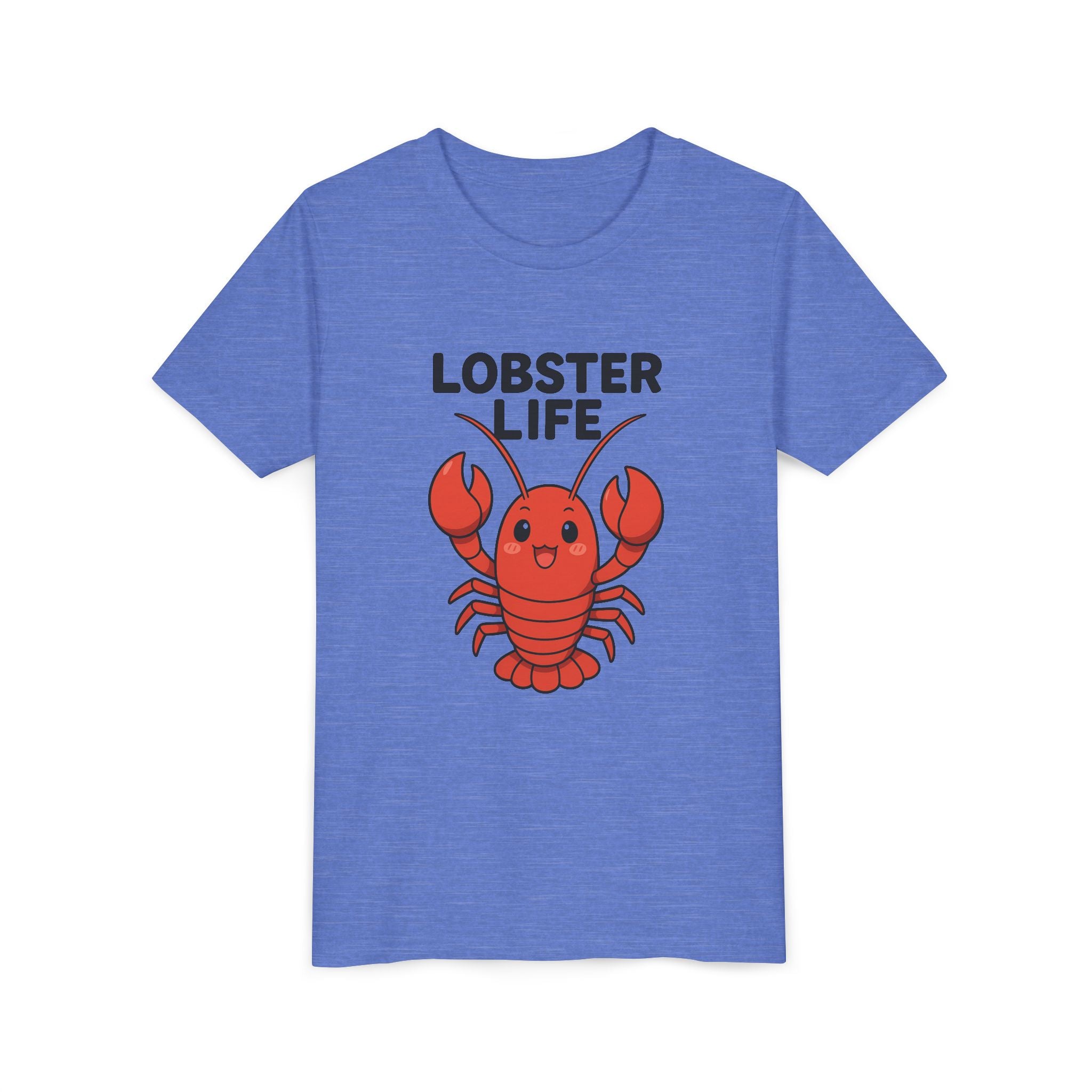 Youth Tee — Cute "Lobster Life" Kids T-Shirt (Summer Beach Shirt)