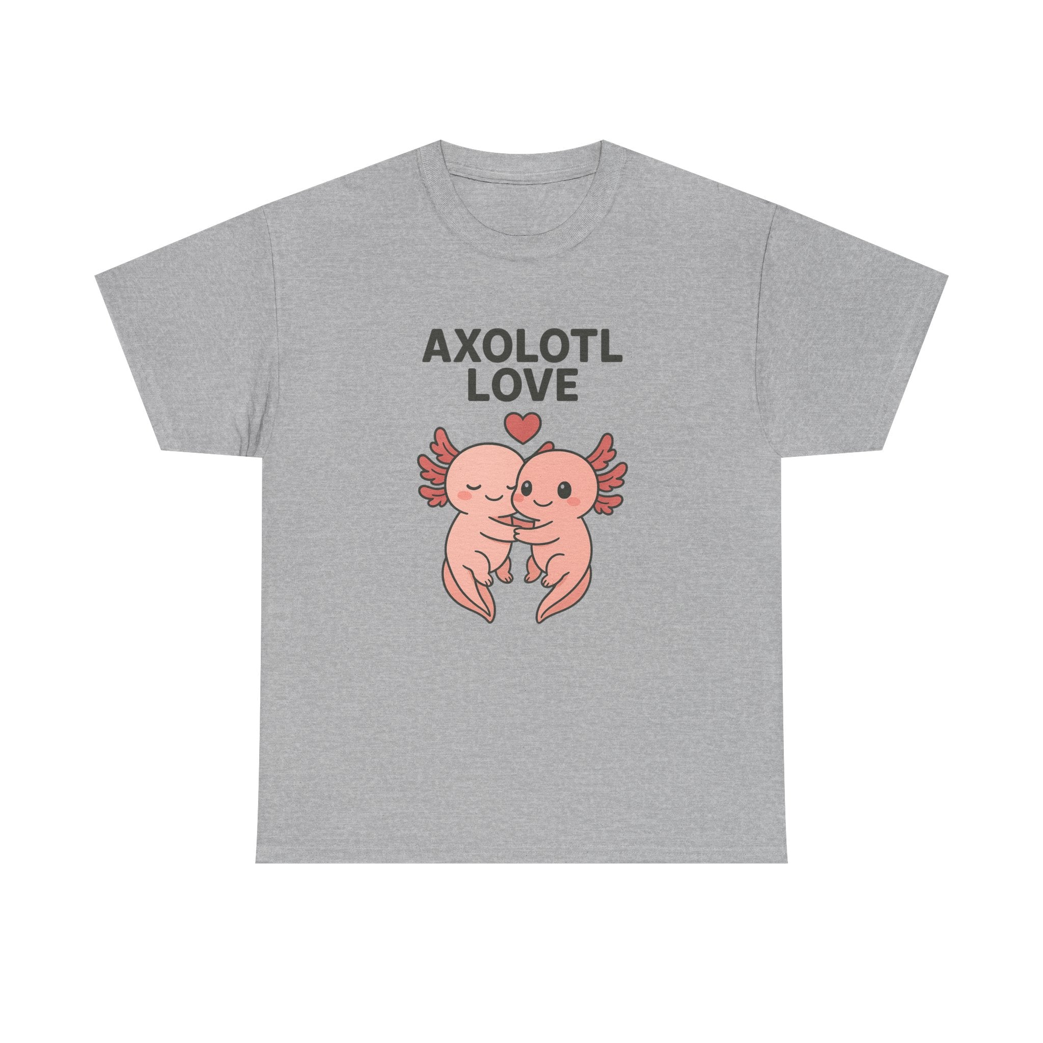 Axolotl Love Tee — Cute Matching Axolotl Shirt - Adult