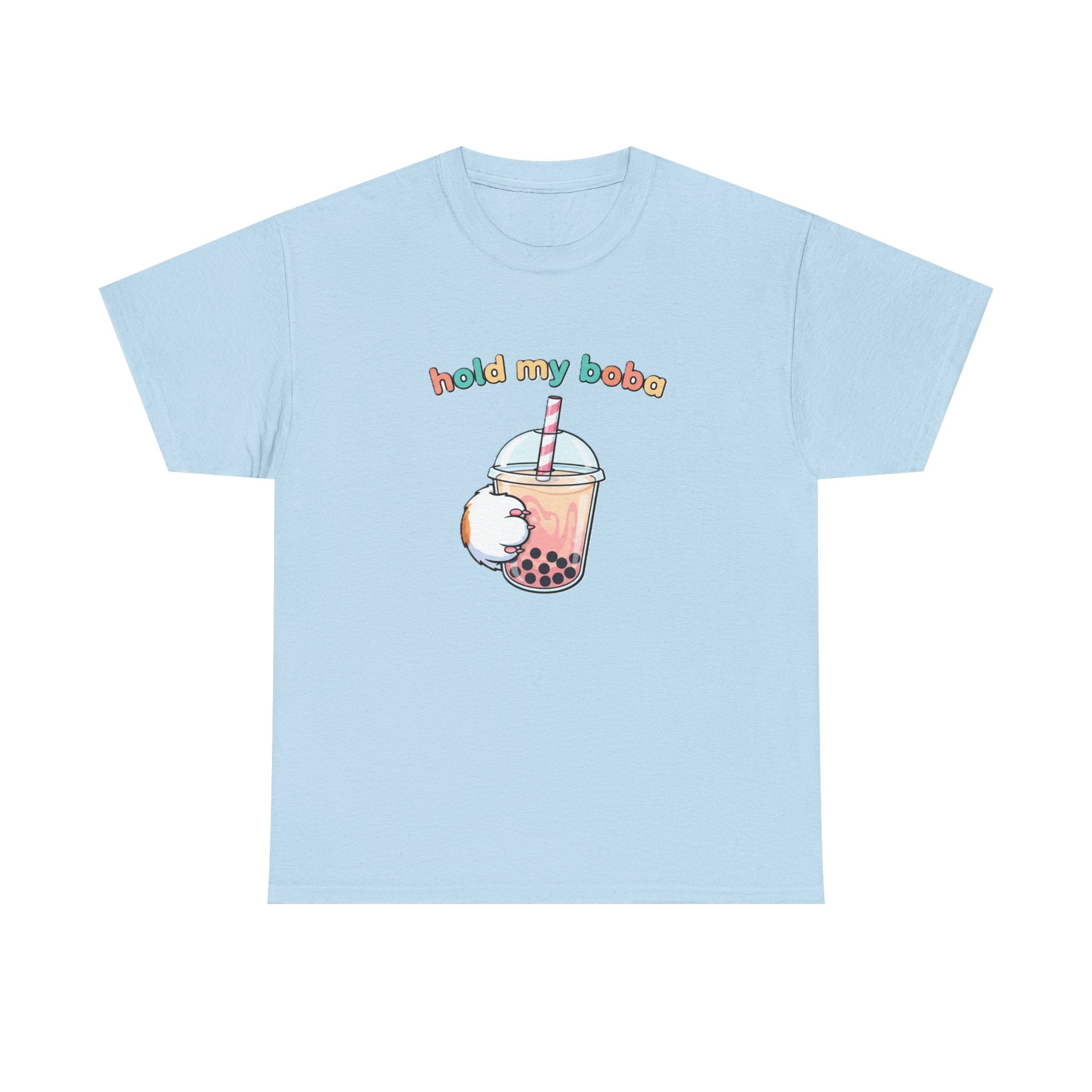 Hold My Boba T‑Shirt — Cute Bubble Tea Graphic Tee - Adult