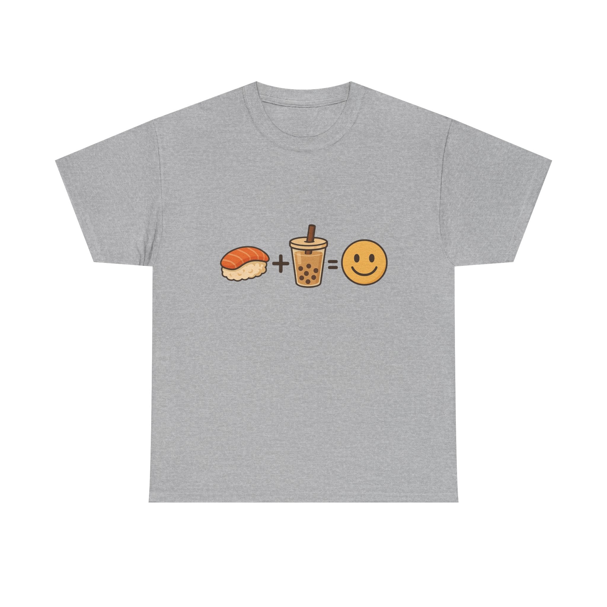 Sushi + Boba = Happy Tee - Adult