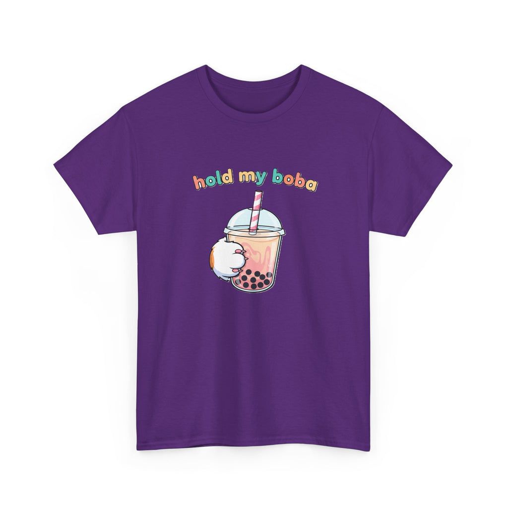 Hold My Boba T‑Shirt — Cute Bubble Tea Graphic Tee - Adult