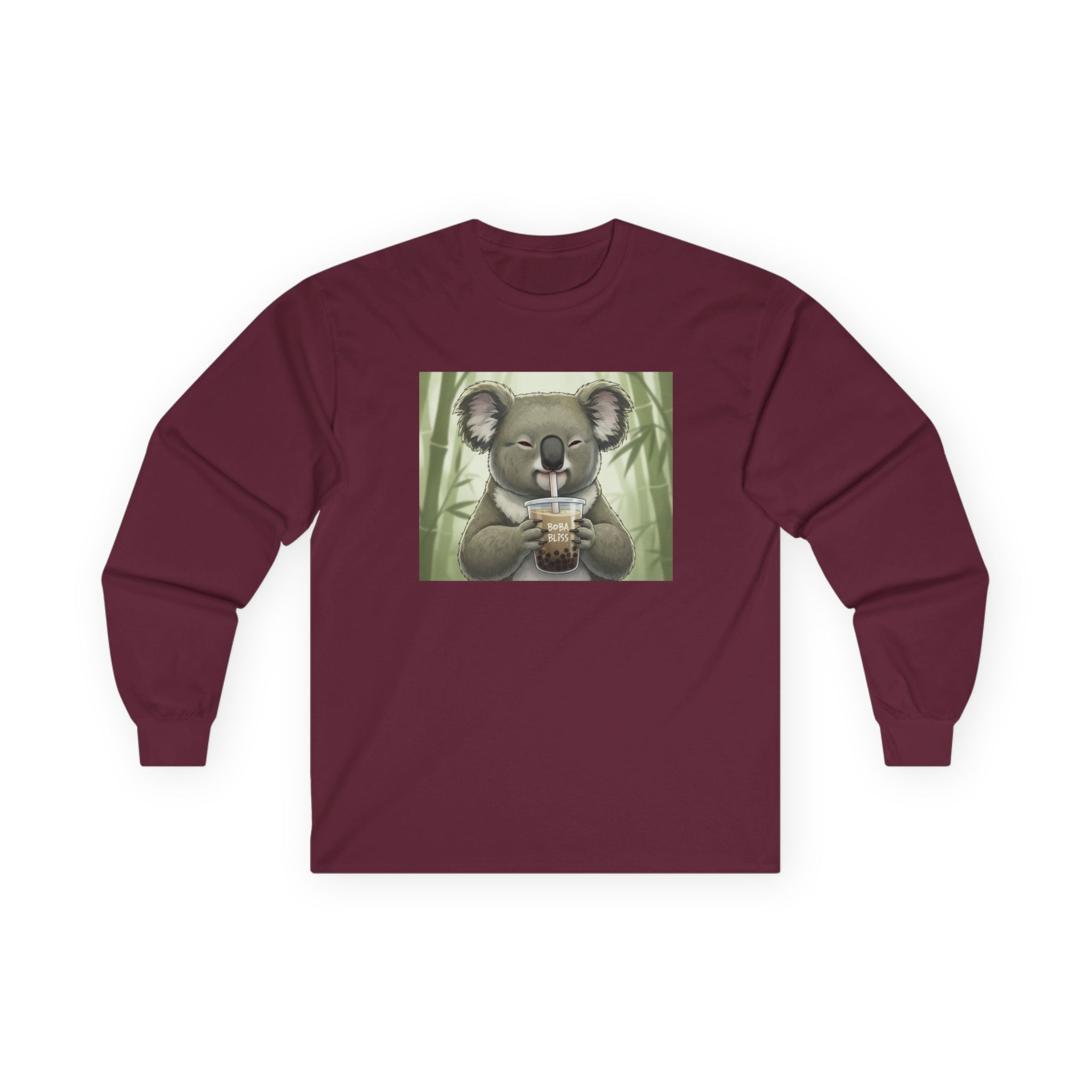 Koala Coffee Long Sleeve Tee - Adult