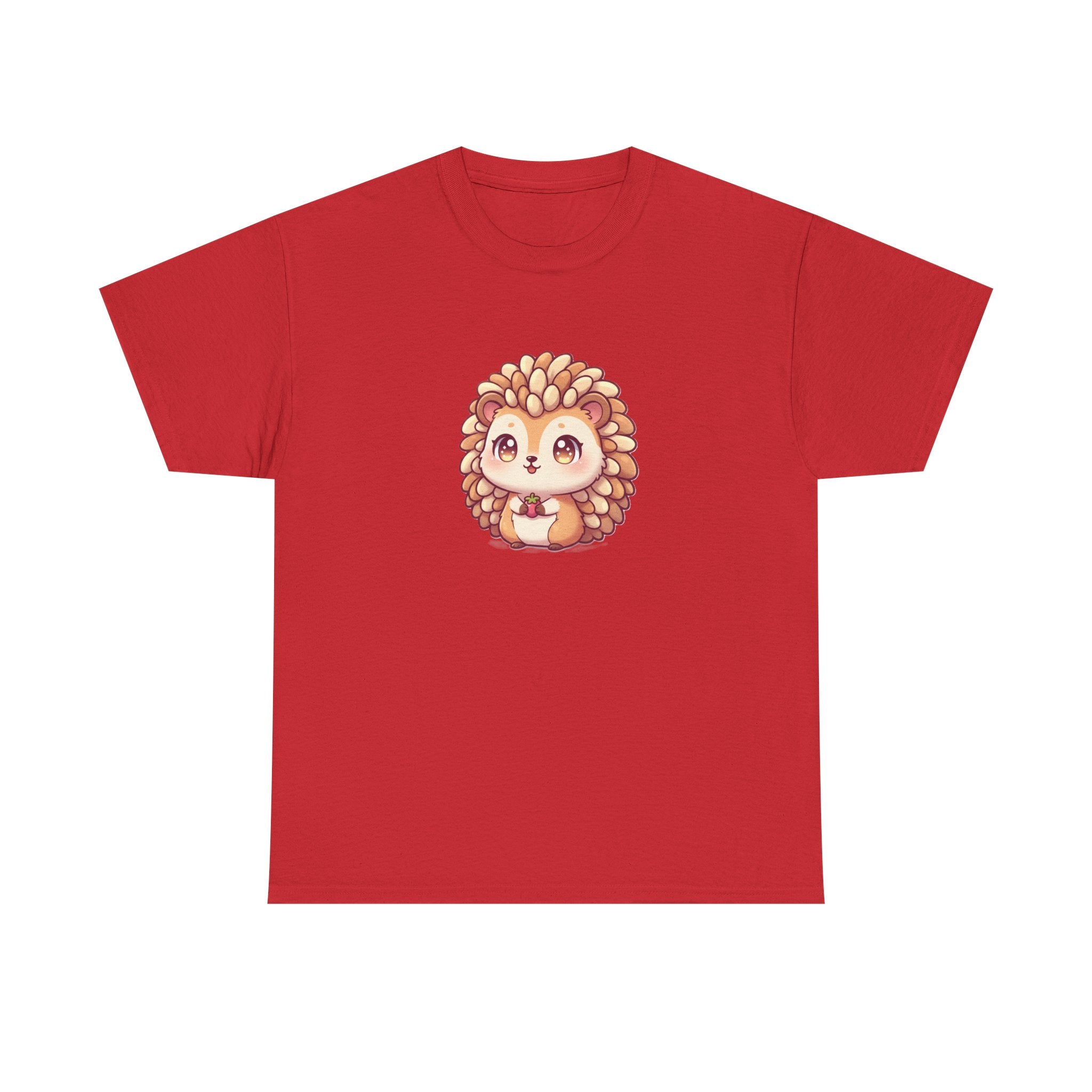 Cute Hedgehog T‑Shirt — Kawaii Woodland Animal Tee - Adult