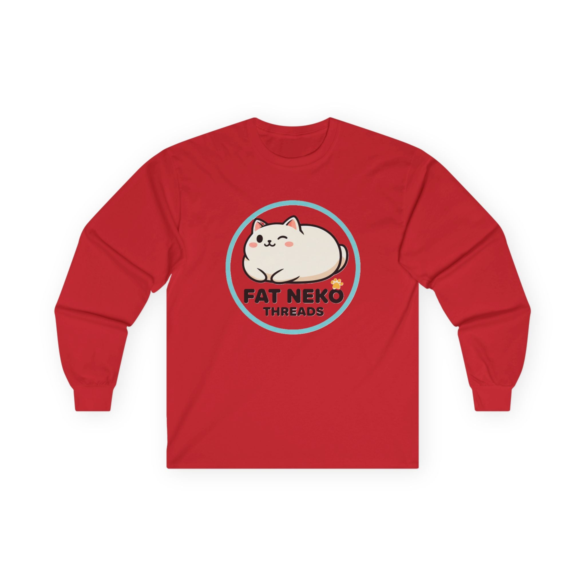 Fat Neko Threads Long Sleeve Tee - Adult