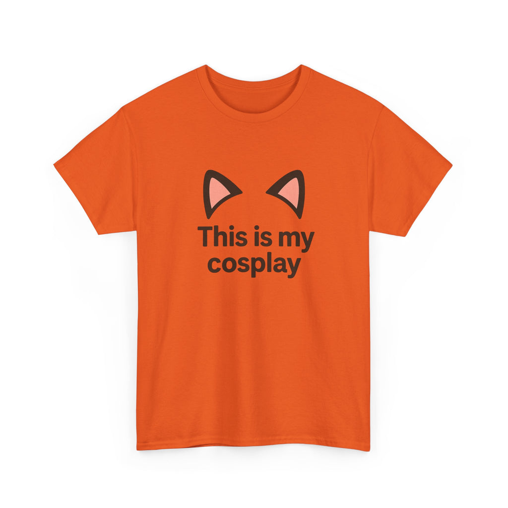 Cat Ear 'This Is My Cosplay' T-Shirt - Adult