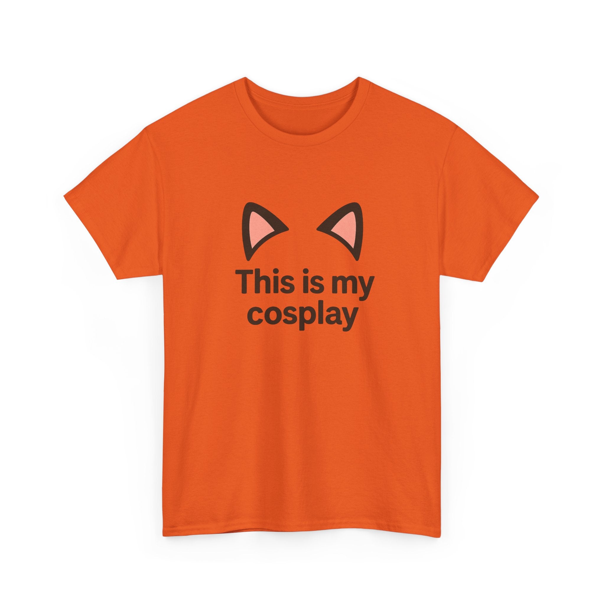 Cat Ear 'This Is My Cosplay' T-Shirt - Adult
