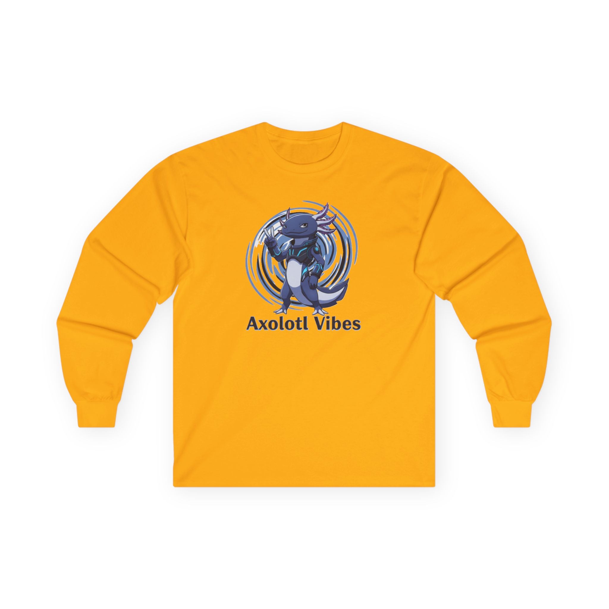 Axolotl Vibes Long Sleeve Tee - Adult