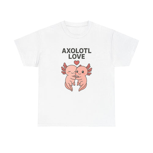 Axolotl Love Tee — Cute Matching Axolotl Shirt - Adult